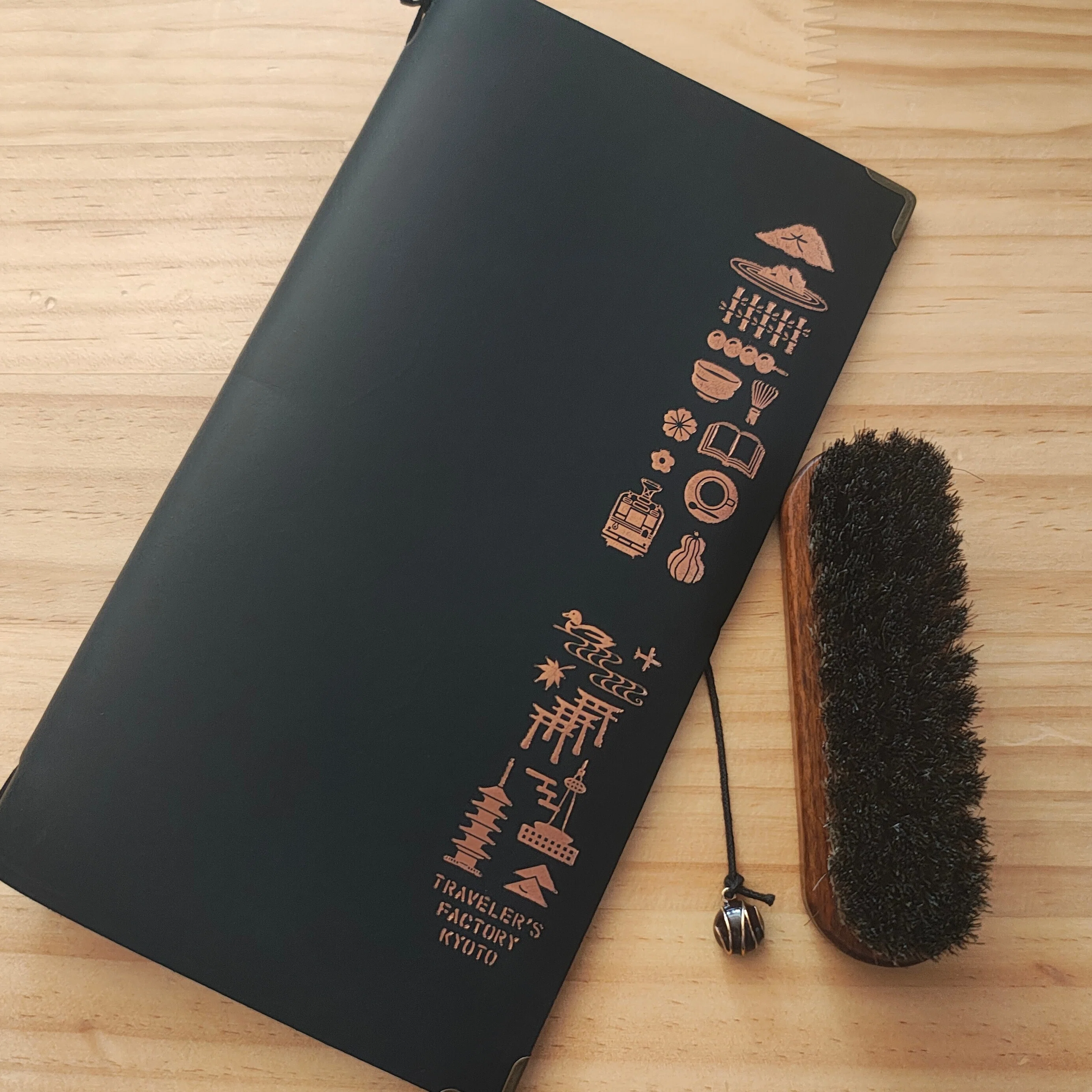 三ヶ月経ったトラベラーズノート KYOTO EDITION｜pH7