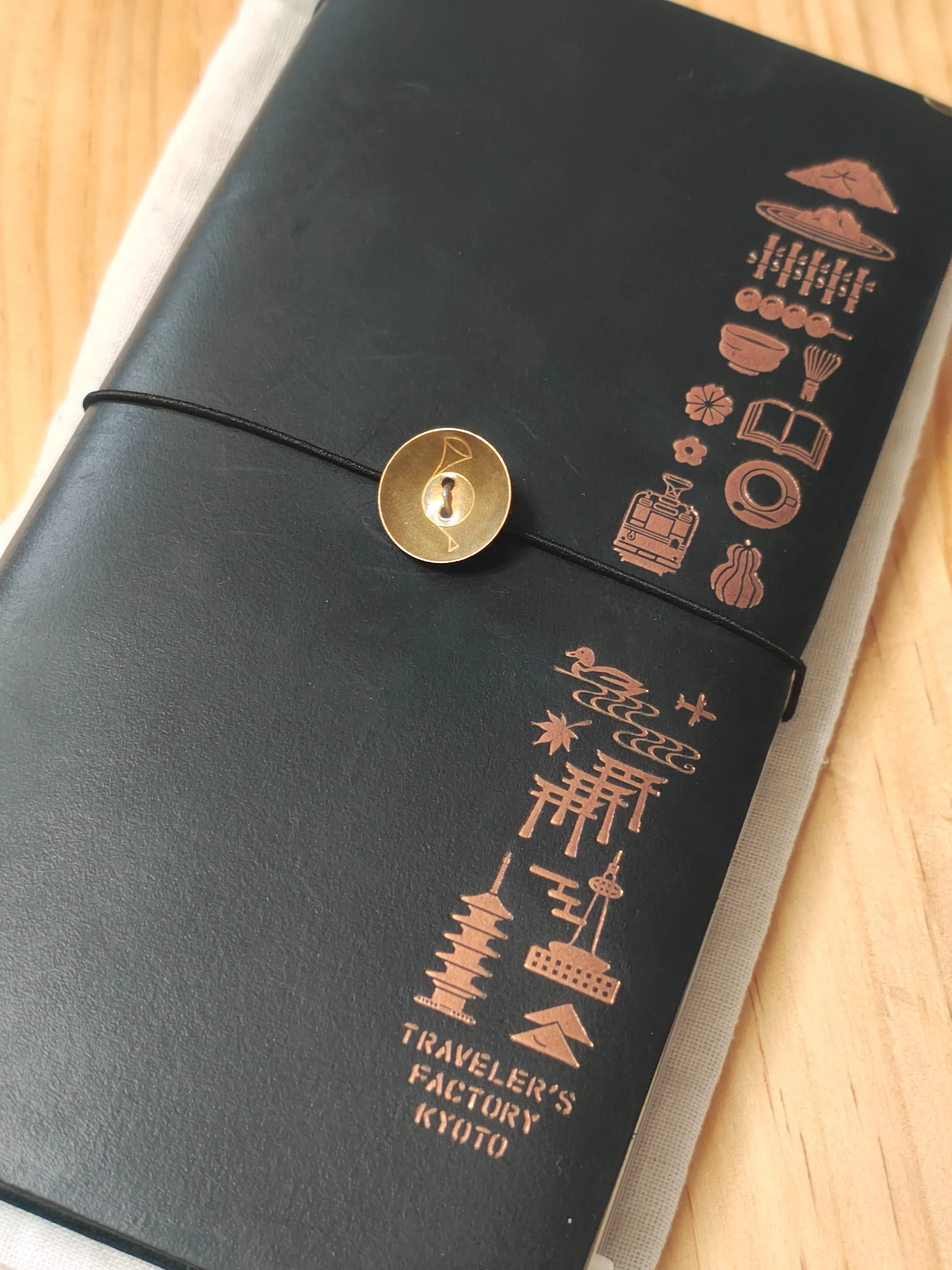 三ヶ月経ったトラベラーズノート KYOTO EDITION｜pH7