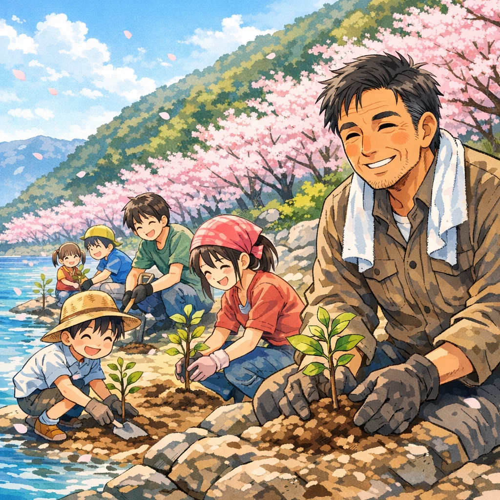 海津大崎の桜は、ひとりの願いから始まった。滋賀で出会う桜の名所案内