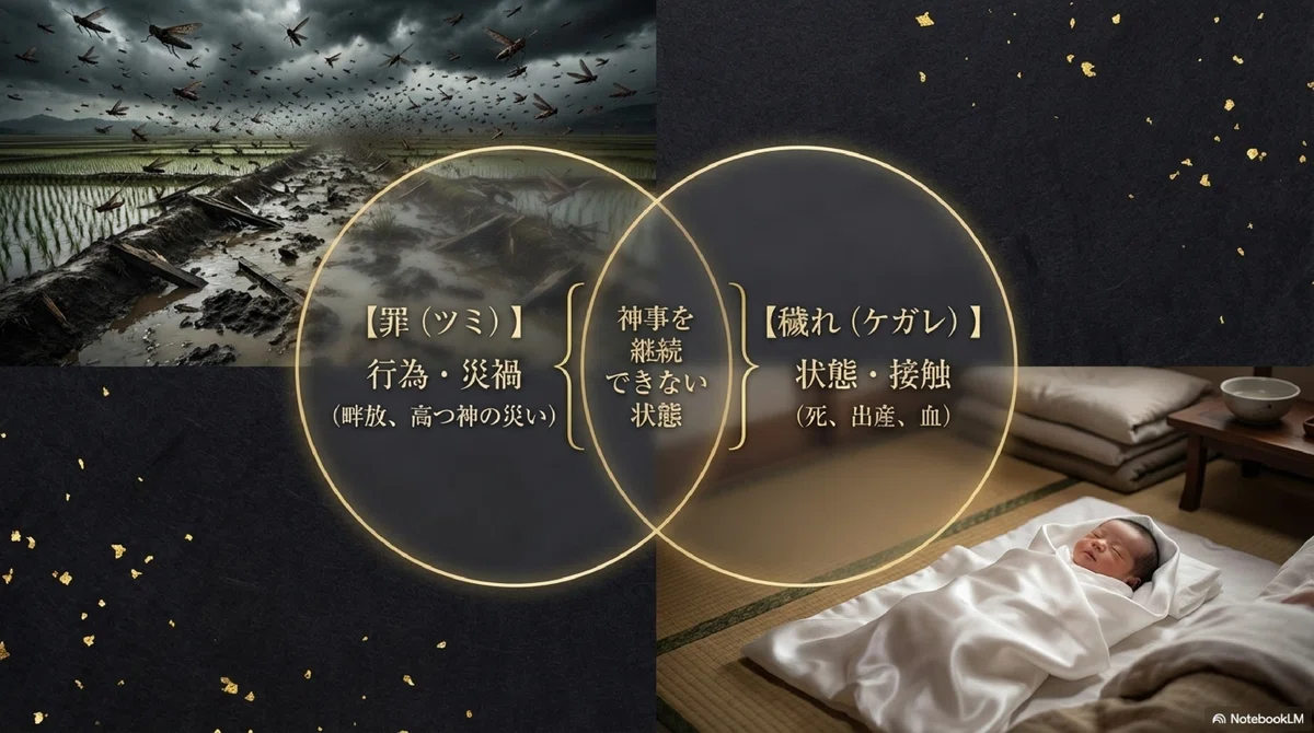 神道の穢れは「悪」ではない——罪との違いを整理する|神主はる