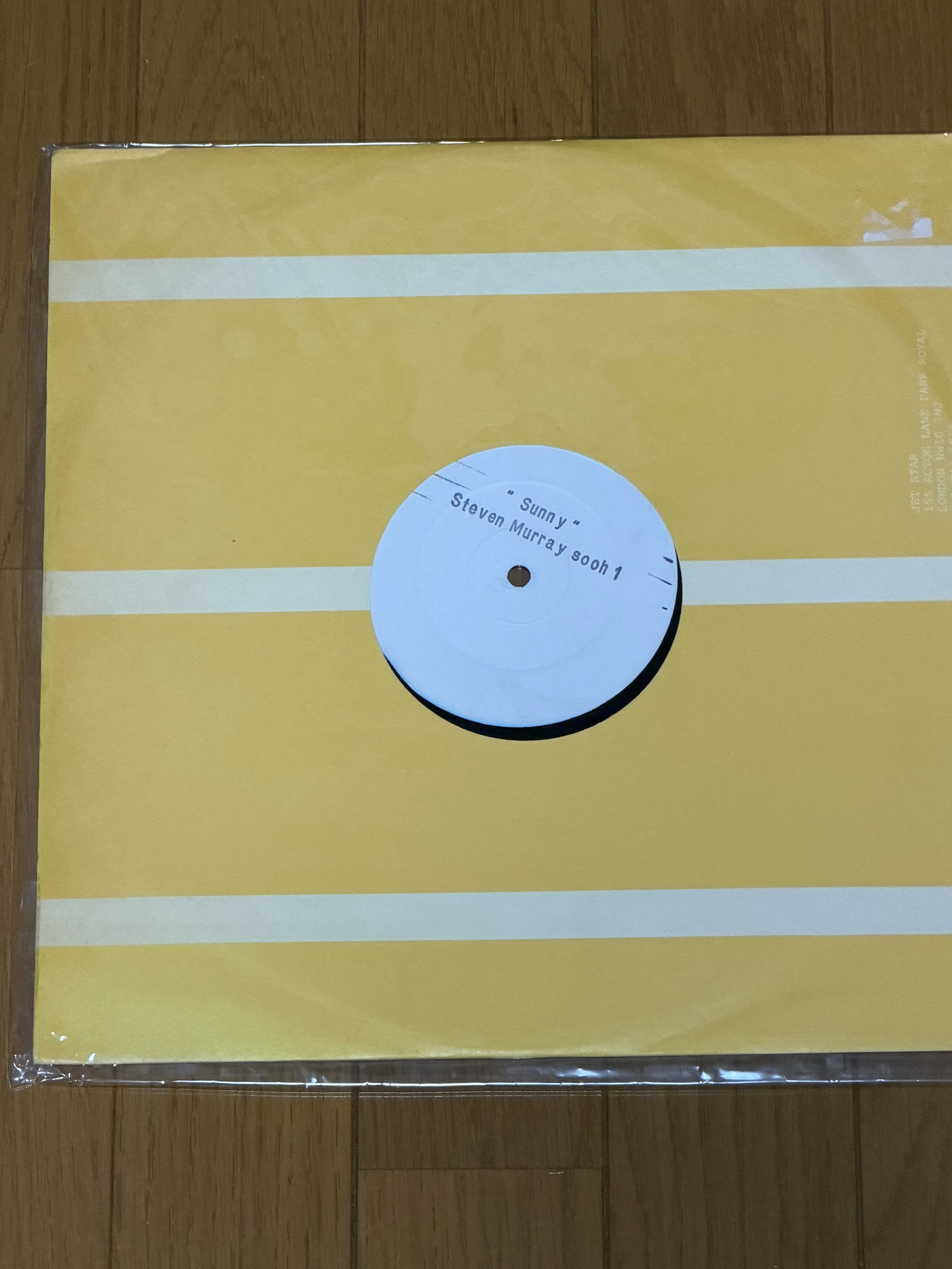 sunny steven murray sooh 1 レコード 【公式通販】