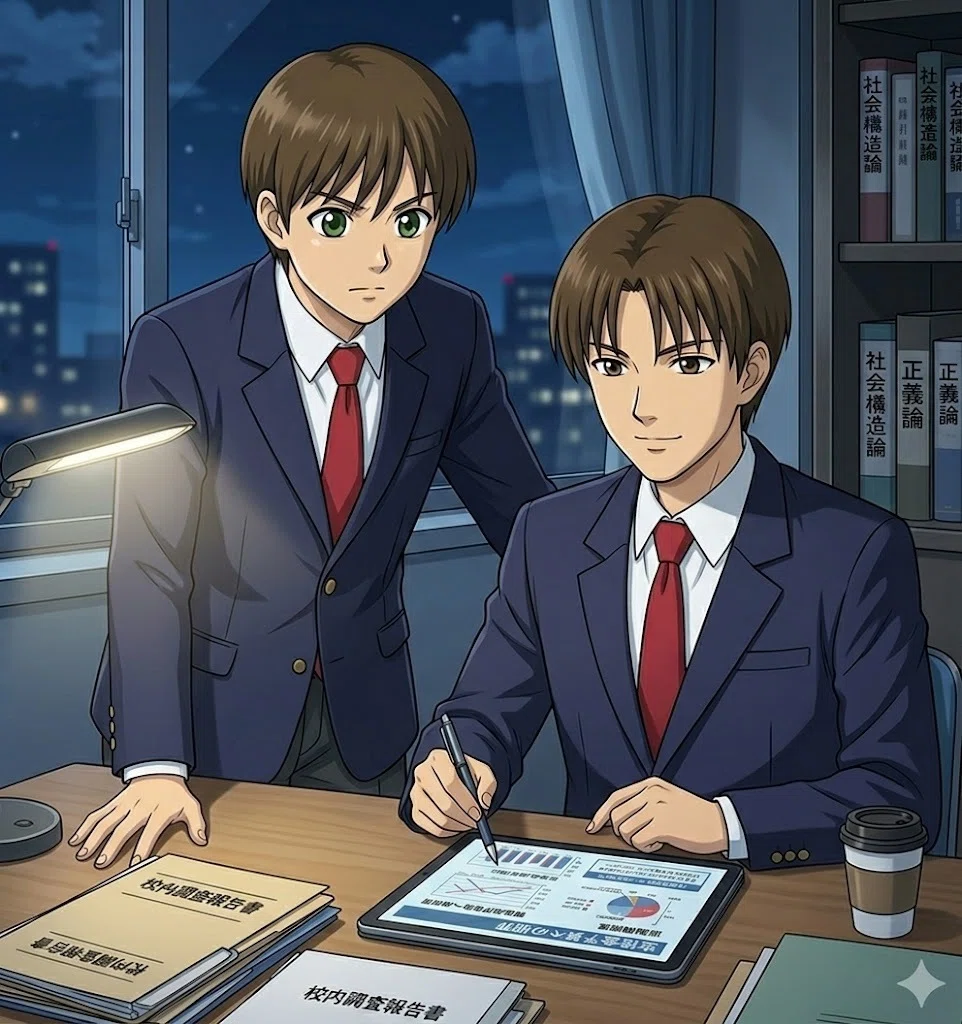 [Completed/School Suspense] Ryoya Saiga and Takehisa Nishitani ...