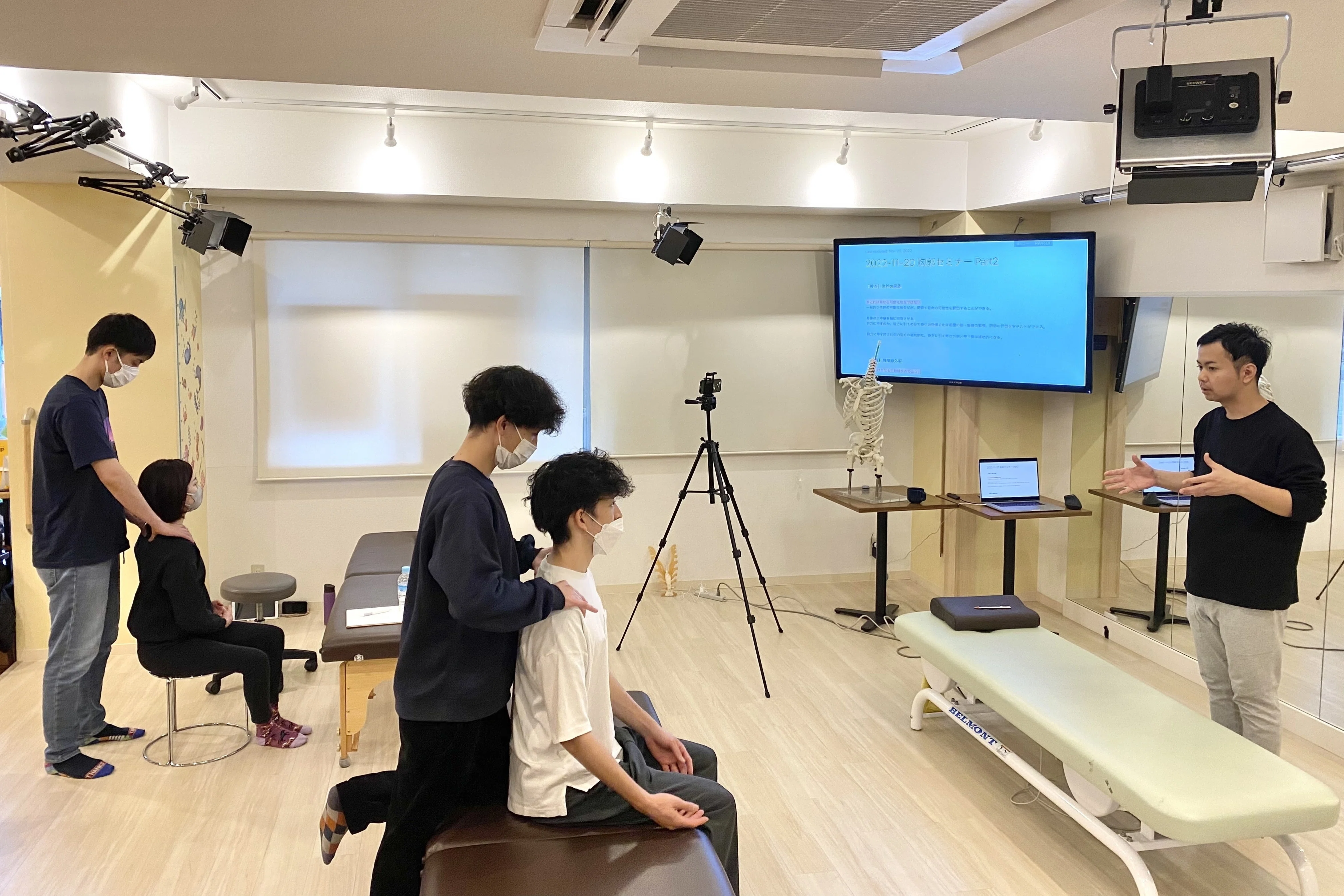 Nice to meet you. I am Yoshihara from Aobadai Leaf Osteopathic