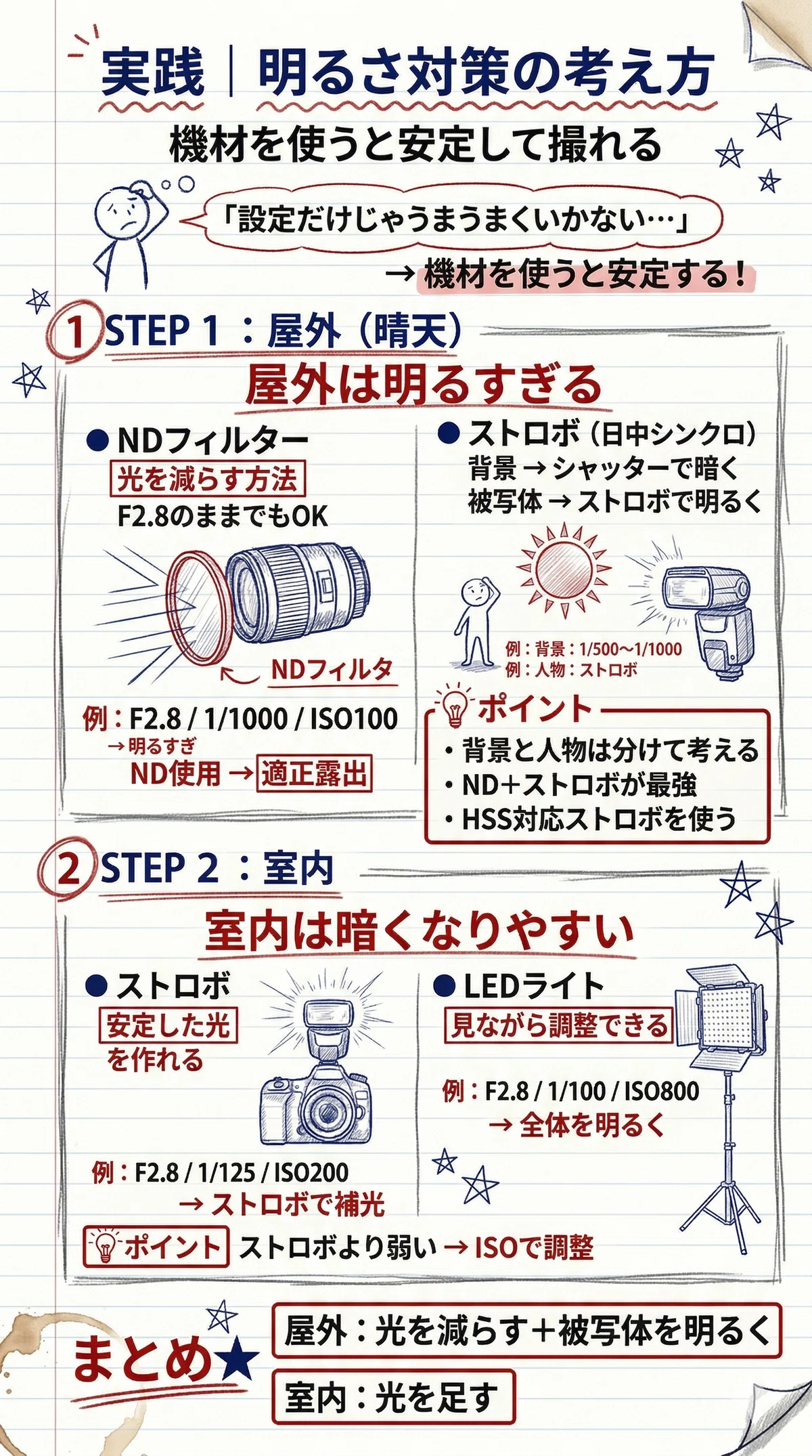 実践的】写真の明るさ調整のやり方｜暗い・明るすぎの原因と設定