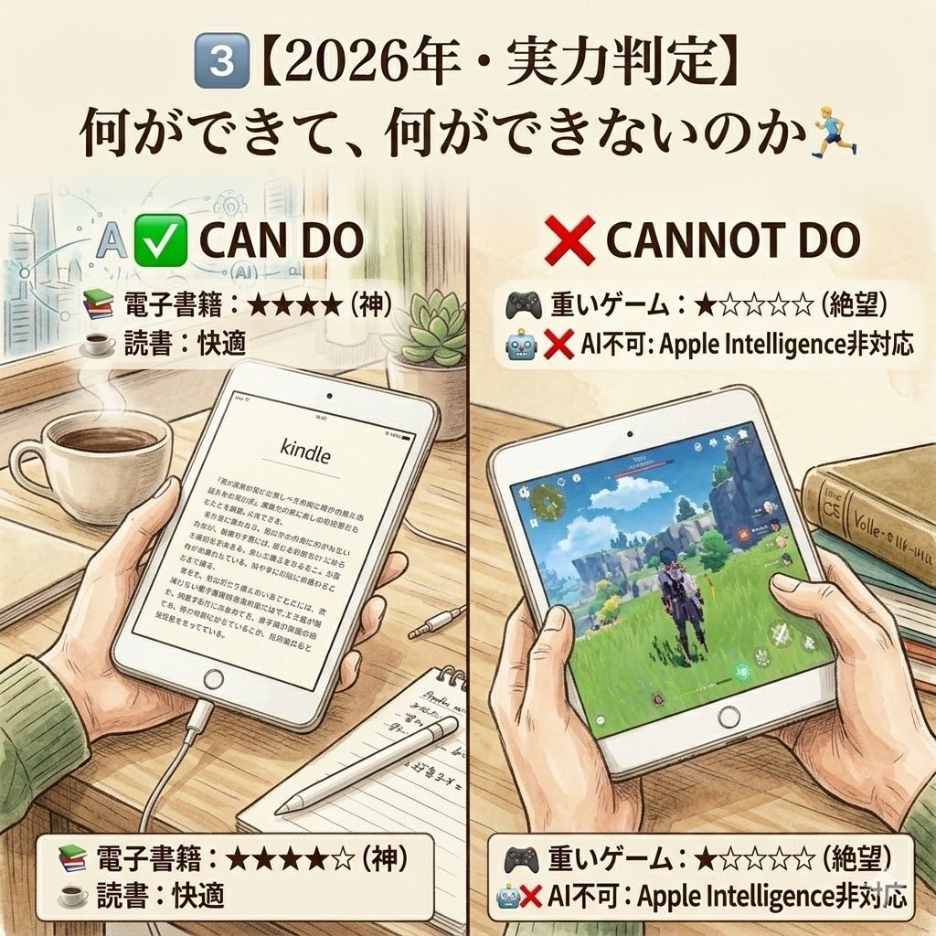🔘 2026年、あえて「iPad mini 第5世代」を選ぶということ。🎧 ホーム