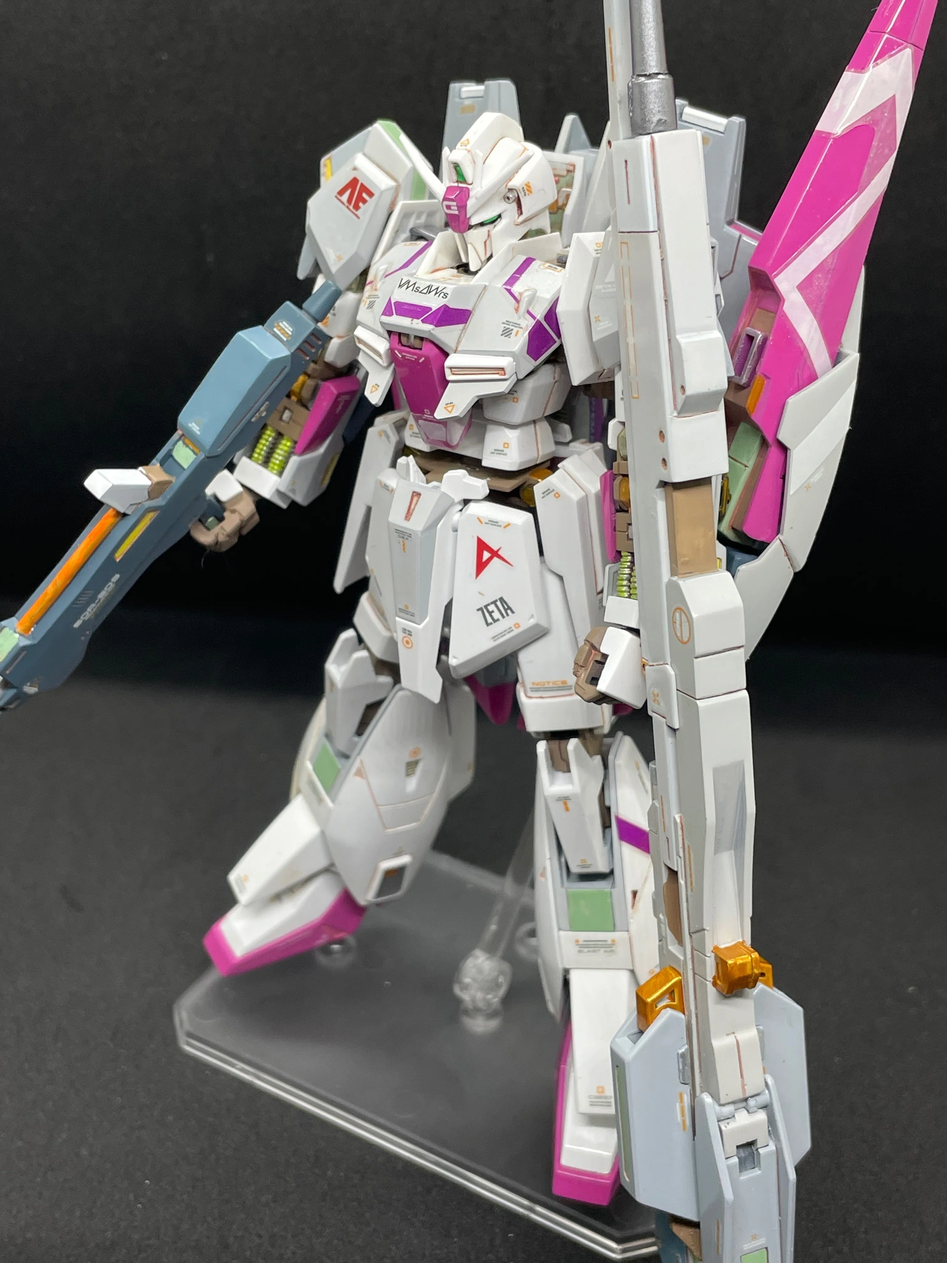 1/144Zガンダム3号機初期検証型をつくってみた｜こねこなめこ
