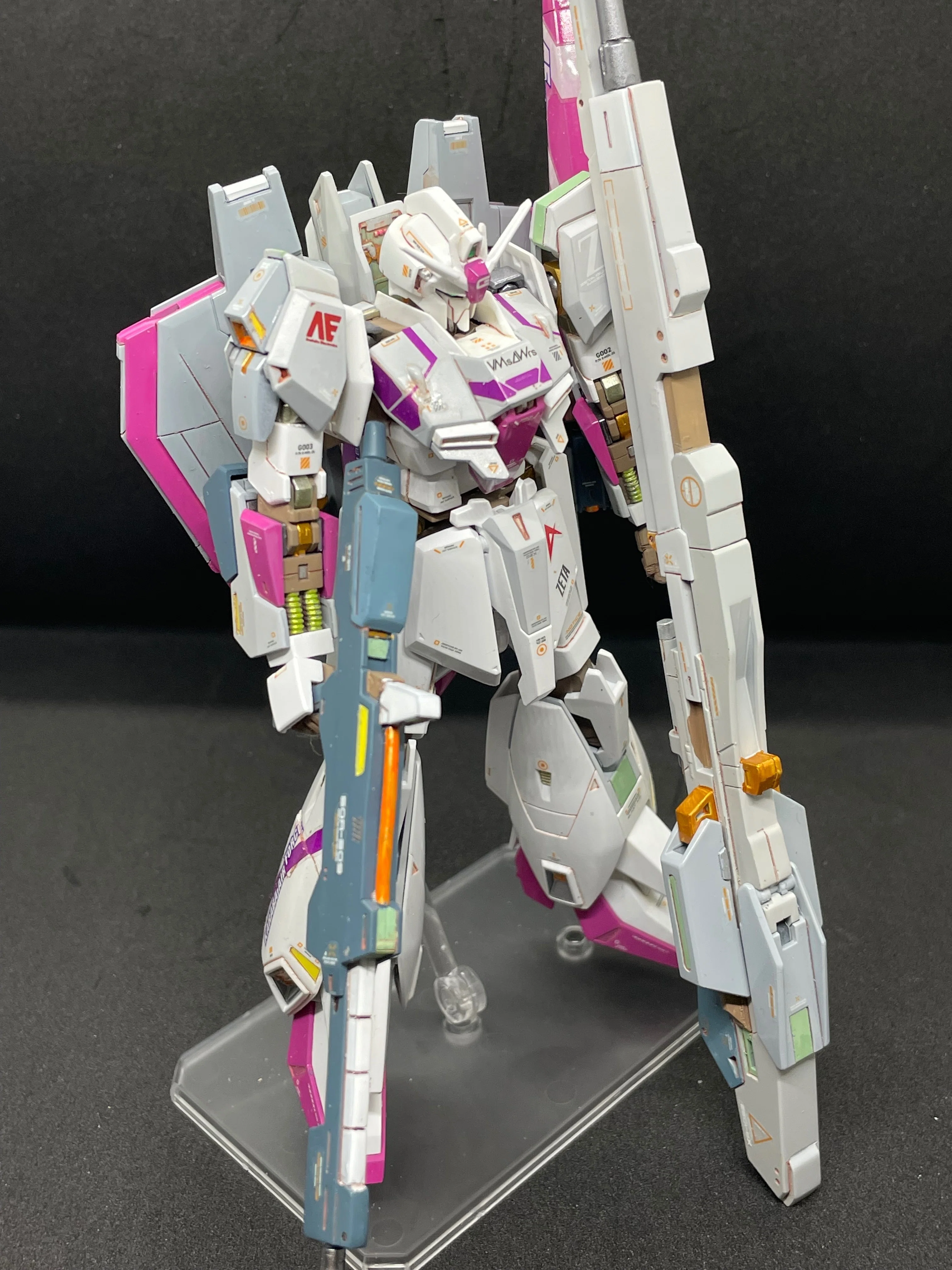 Sole Fusionの初期3部作をセットで 1/144Zガンダム3号機初期検証型をつくってみた｜こねこなめこ