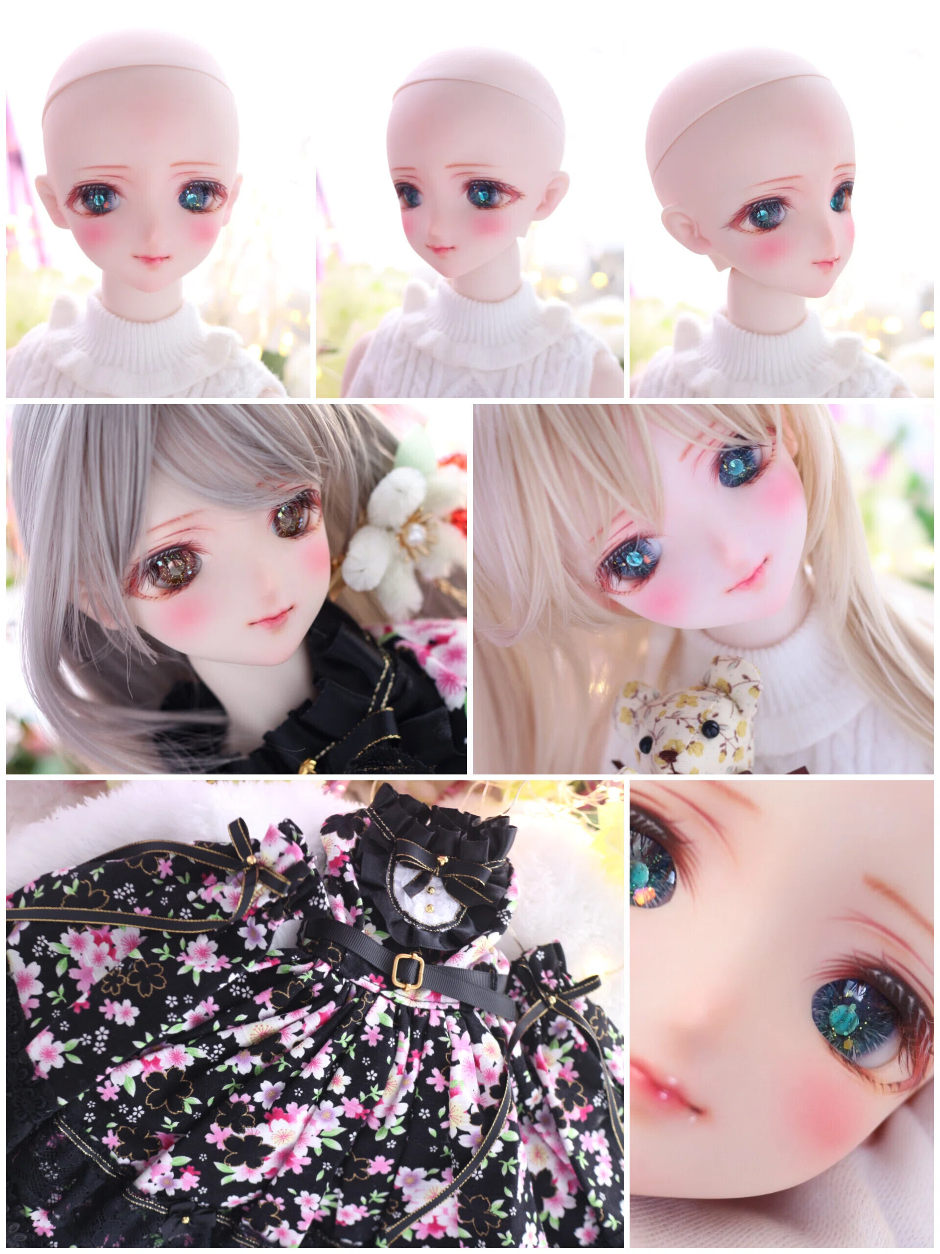 DDH-09 SW肌 メイク カスタム ヘッド お嬢様(パーツ)｜売買された 