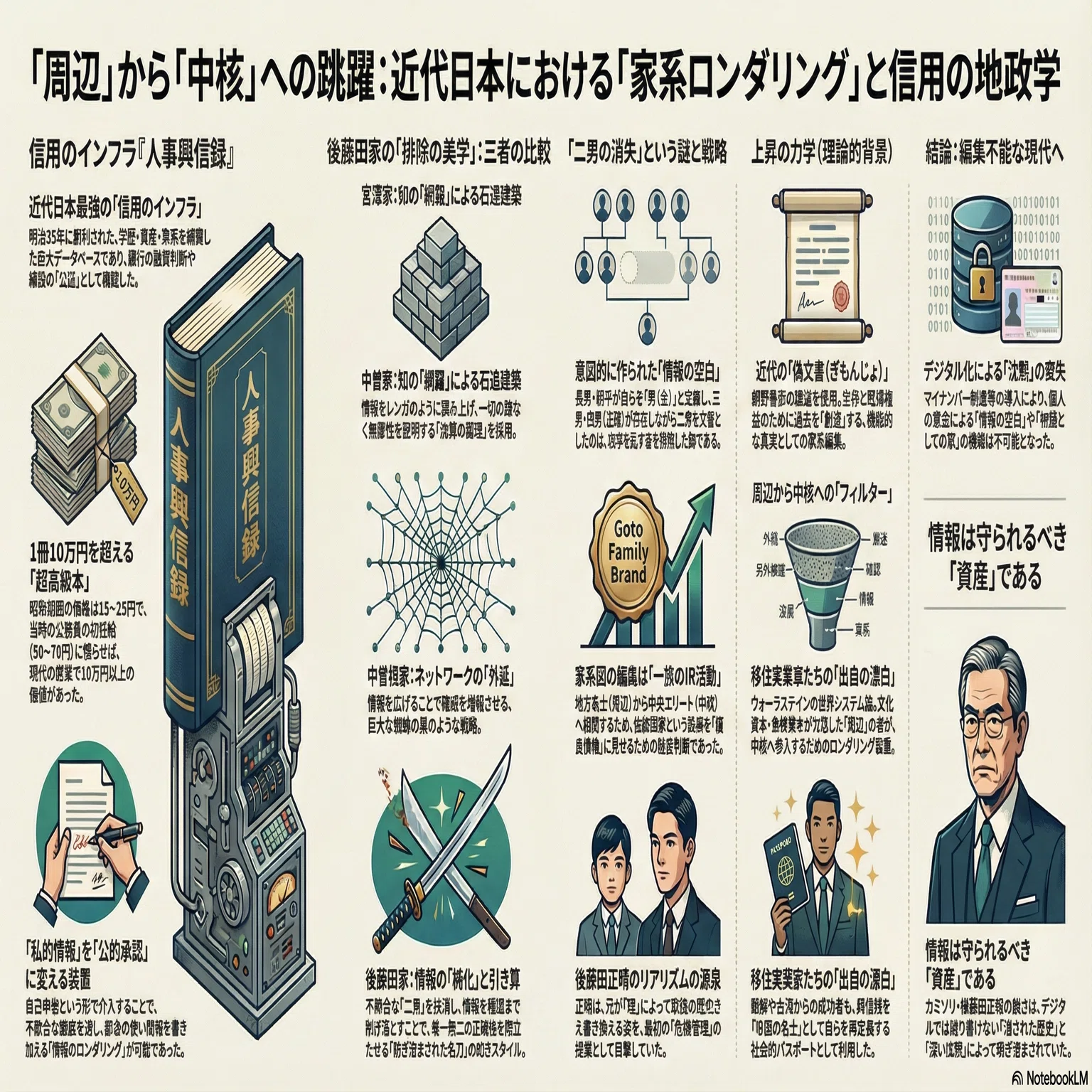 中曽根康弘 家系図