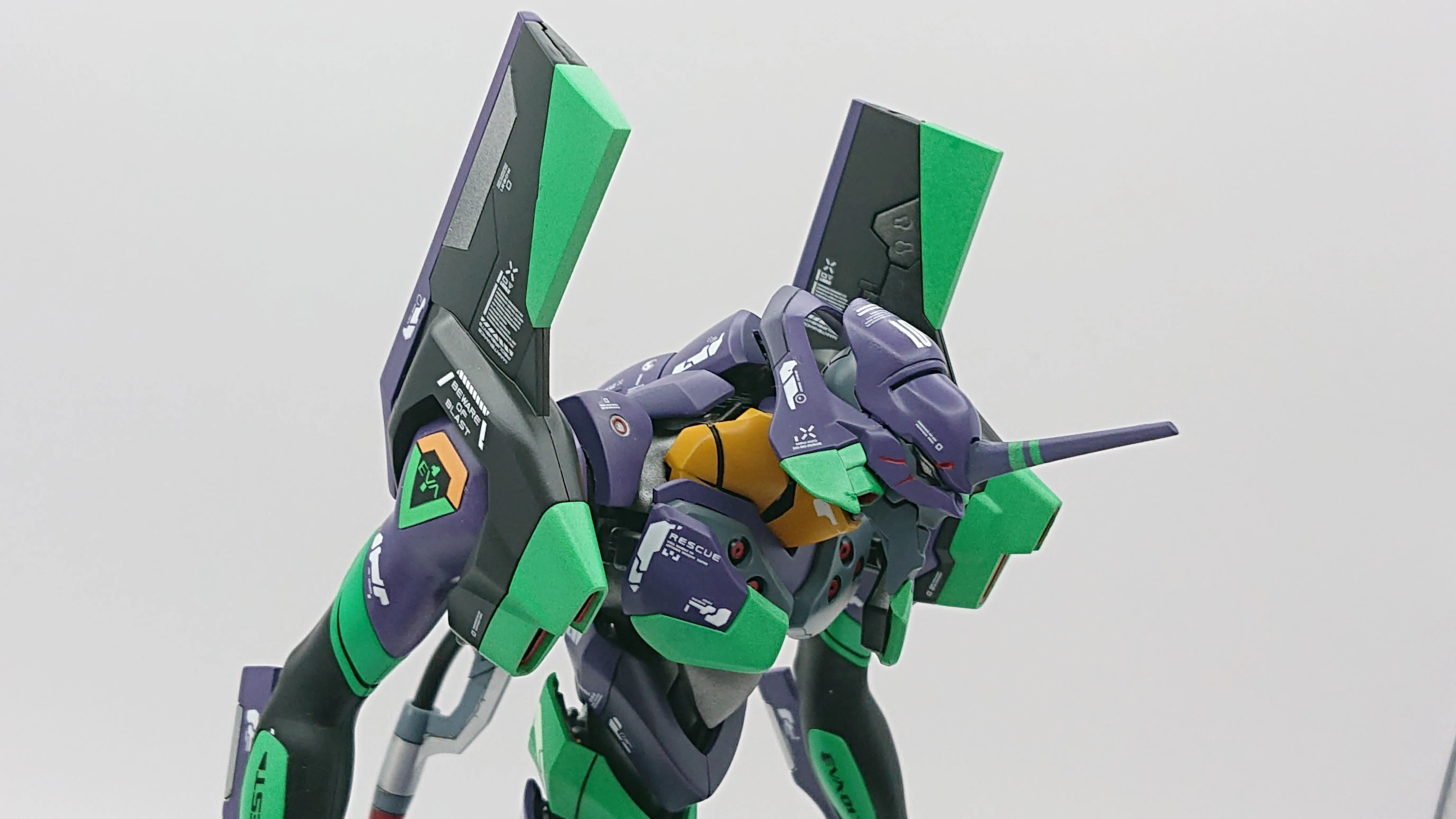 メガミデバイス】AUVスサノヲレガリアを全塗装。エヴァ初号機カラーと
