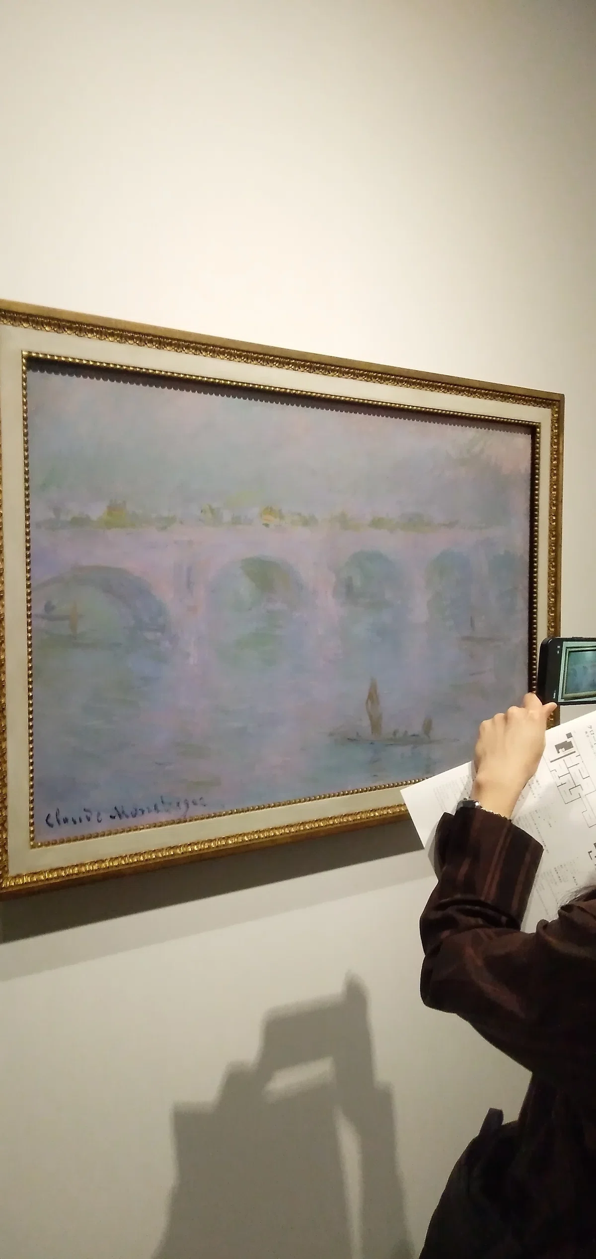 ウォータールー橋、ロンドン」モネ展 アーティゾン美術館にて｜しゅうぼう
