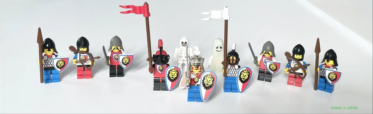 LEGO 6090 組み立て開始｜1995年の名城 Royal Knight
