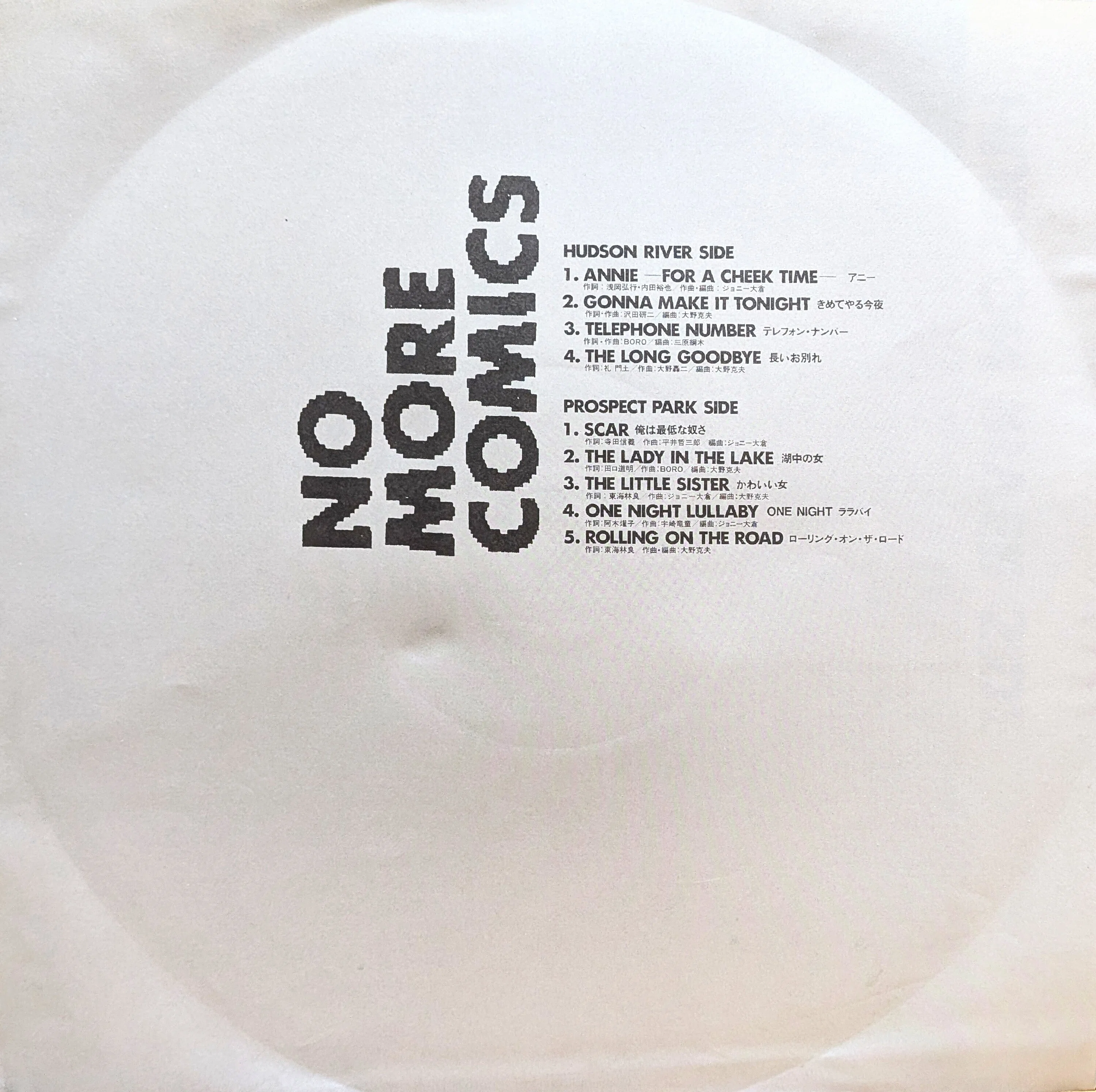 中古レコード激安名盤発掘記㉛NO MORE COMICS 内田裕也｜赤いたぬき