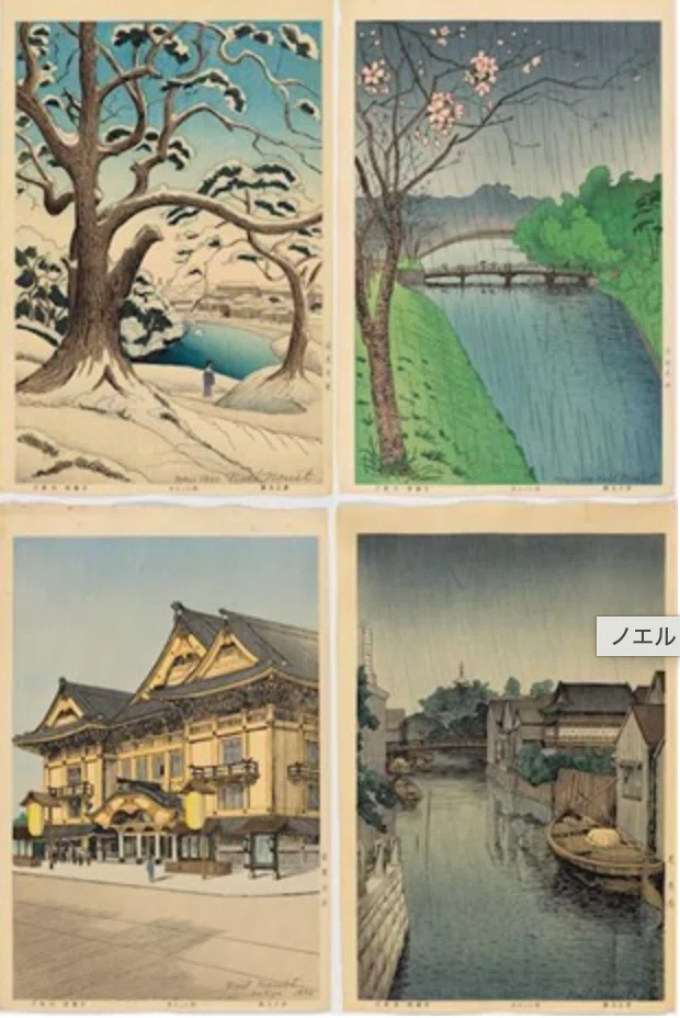 ノエル・ヌエット（Noël Nouet）】 ―― 木版画（新版画系）・リトグラフ