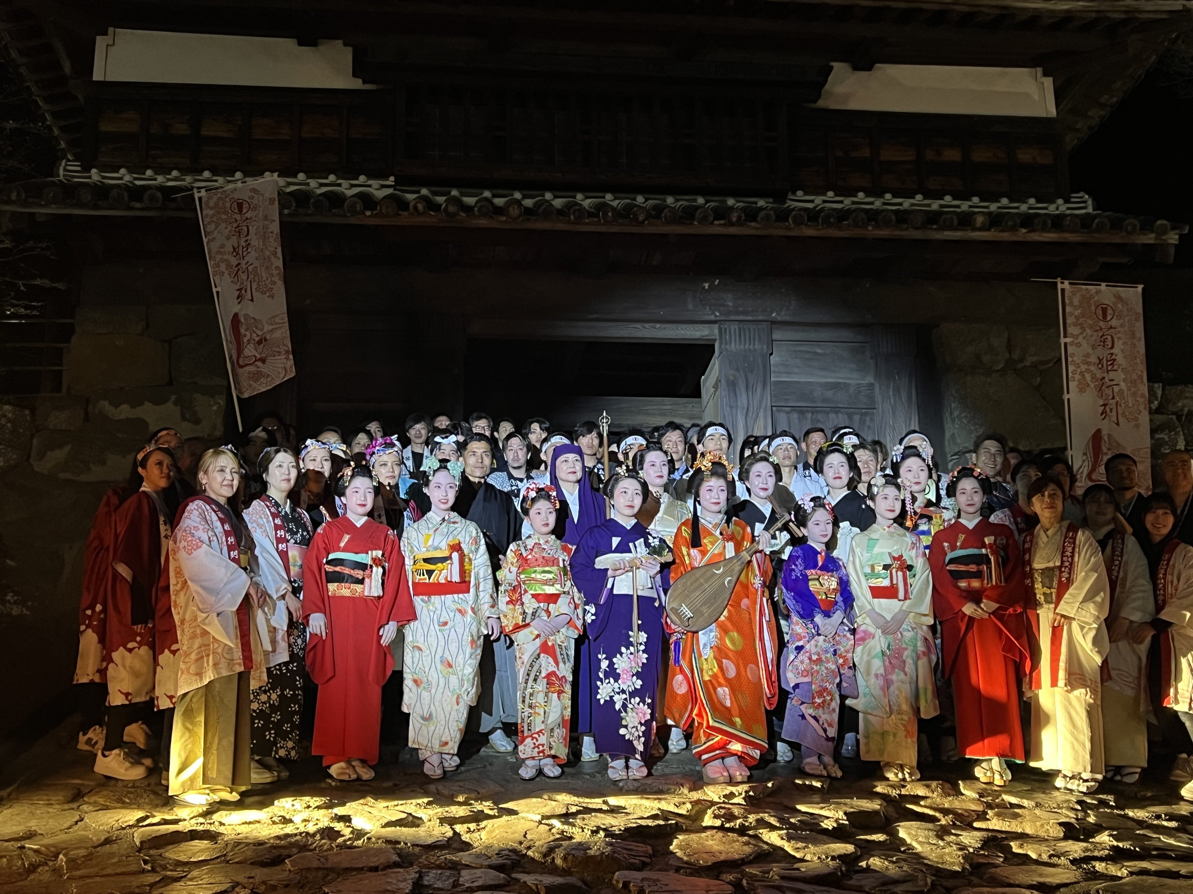 佐伯藩弁財天様参り菊姫行列｜oita_saiki