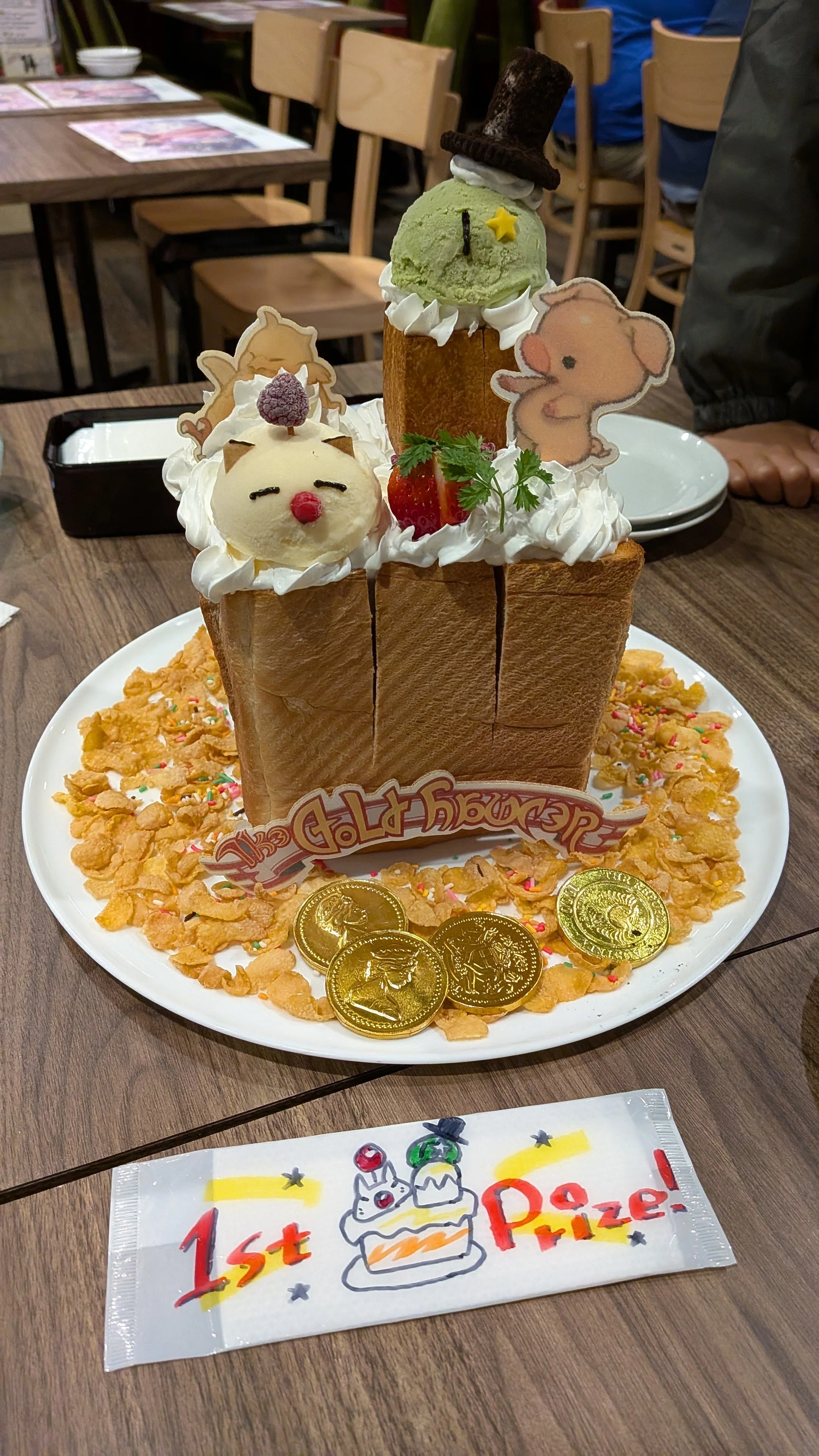 大阪旅行ログ1日目（たこやき、エオルゼアカフェ）｜いたちき