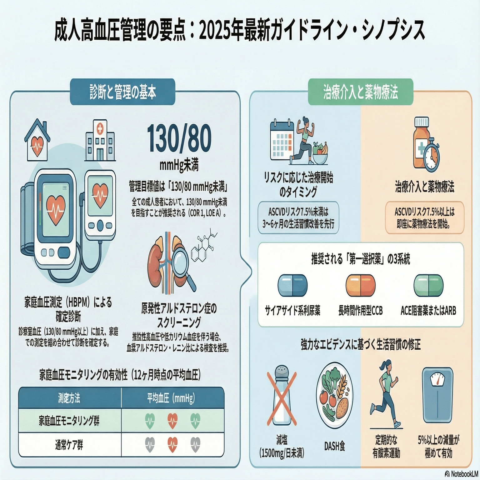 2025年版成人高血圧管理ガイドラインの要点｜Makisey