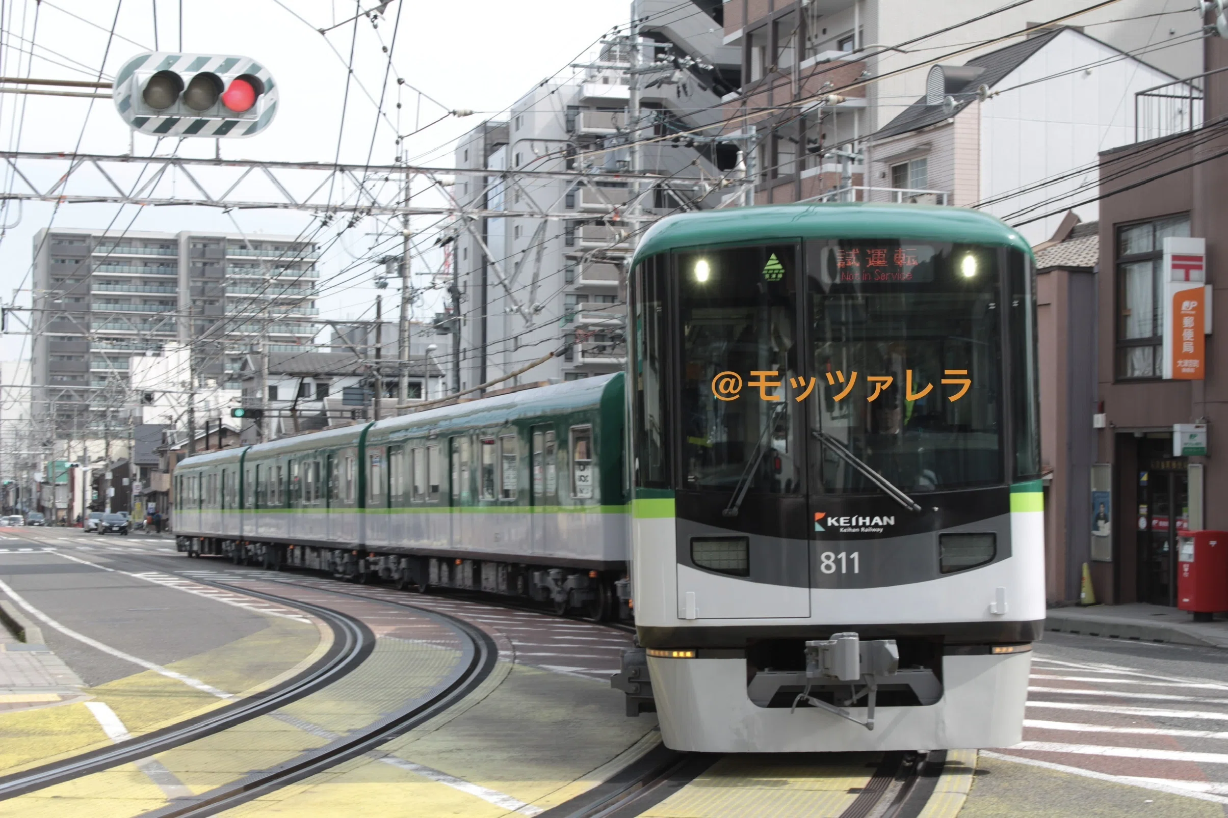 スジ変ありすぎ！？京津線800系の試運転撮ってきた！②〜東西線内