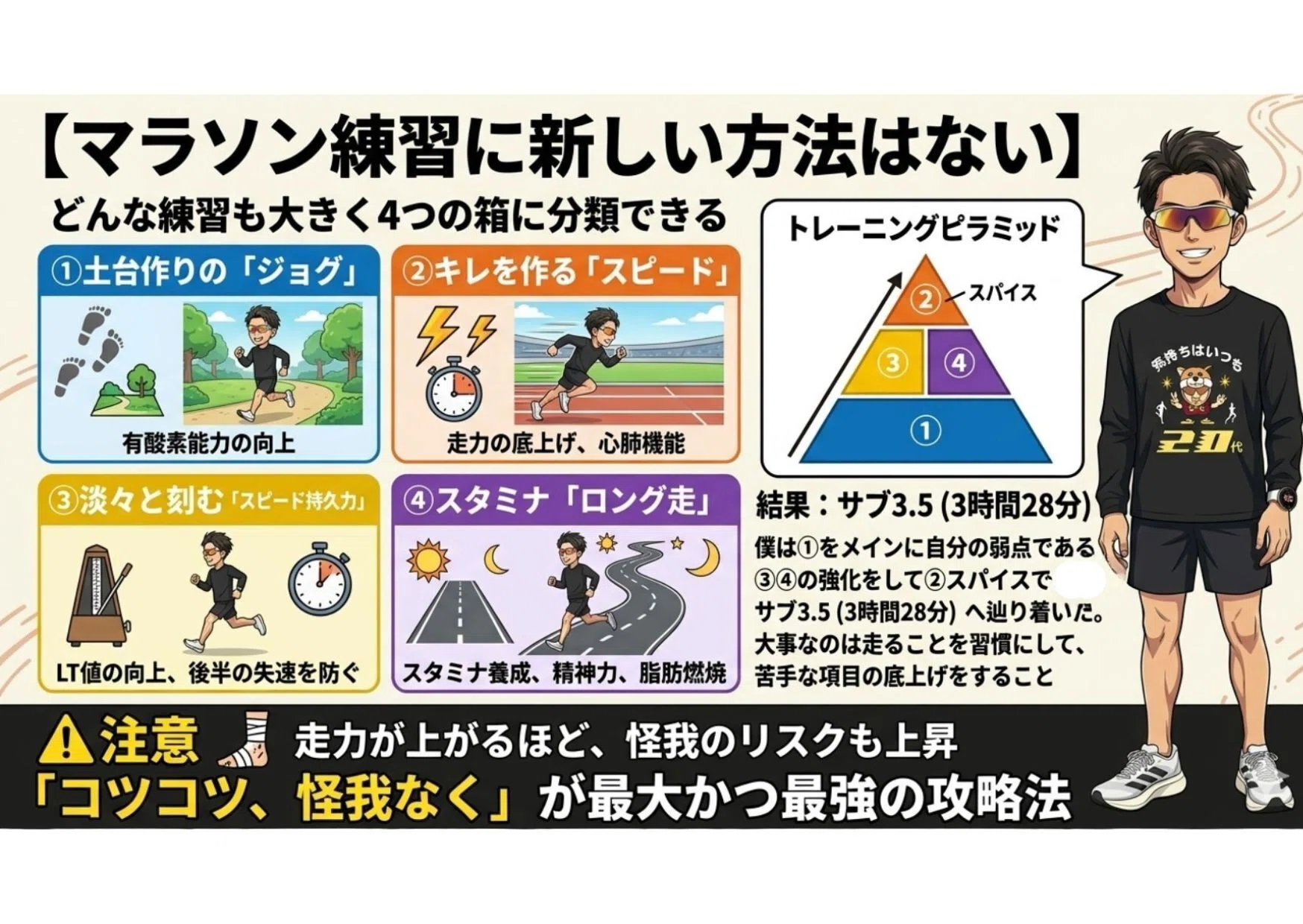 サブ 3.5 練習 メニュー