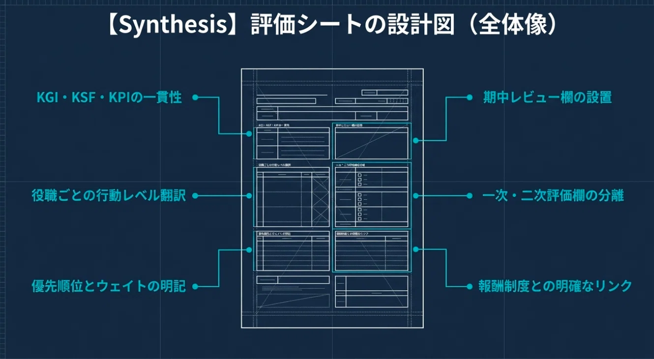 数値化が難しい職種も動かす、人事評価シート設計ガイド｜エノモト