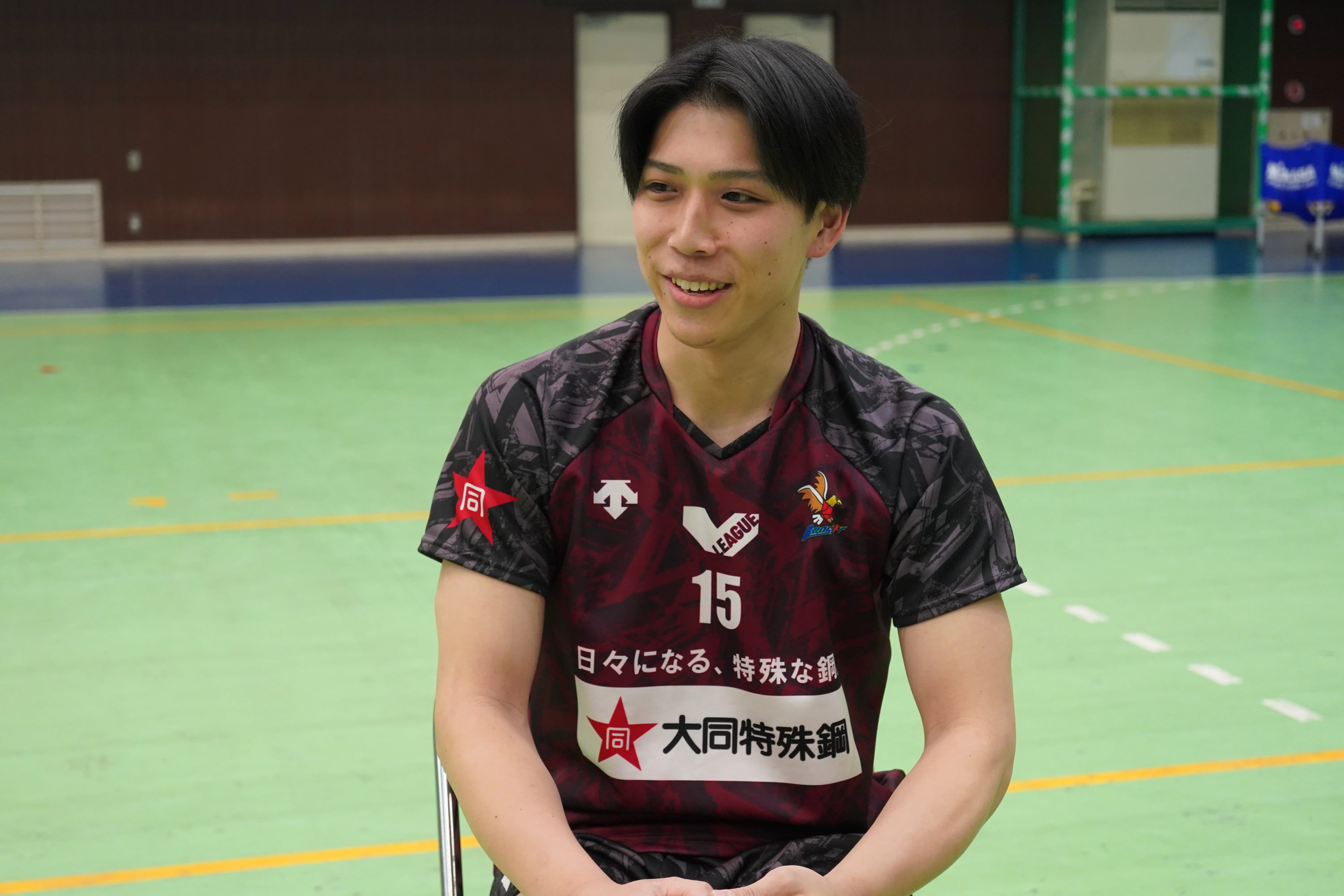 バレーボール】大同特殊鋼知多レッドスター佐々木明澄選手に