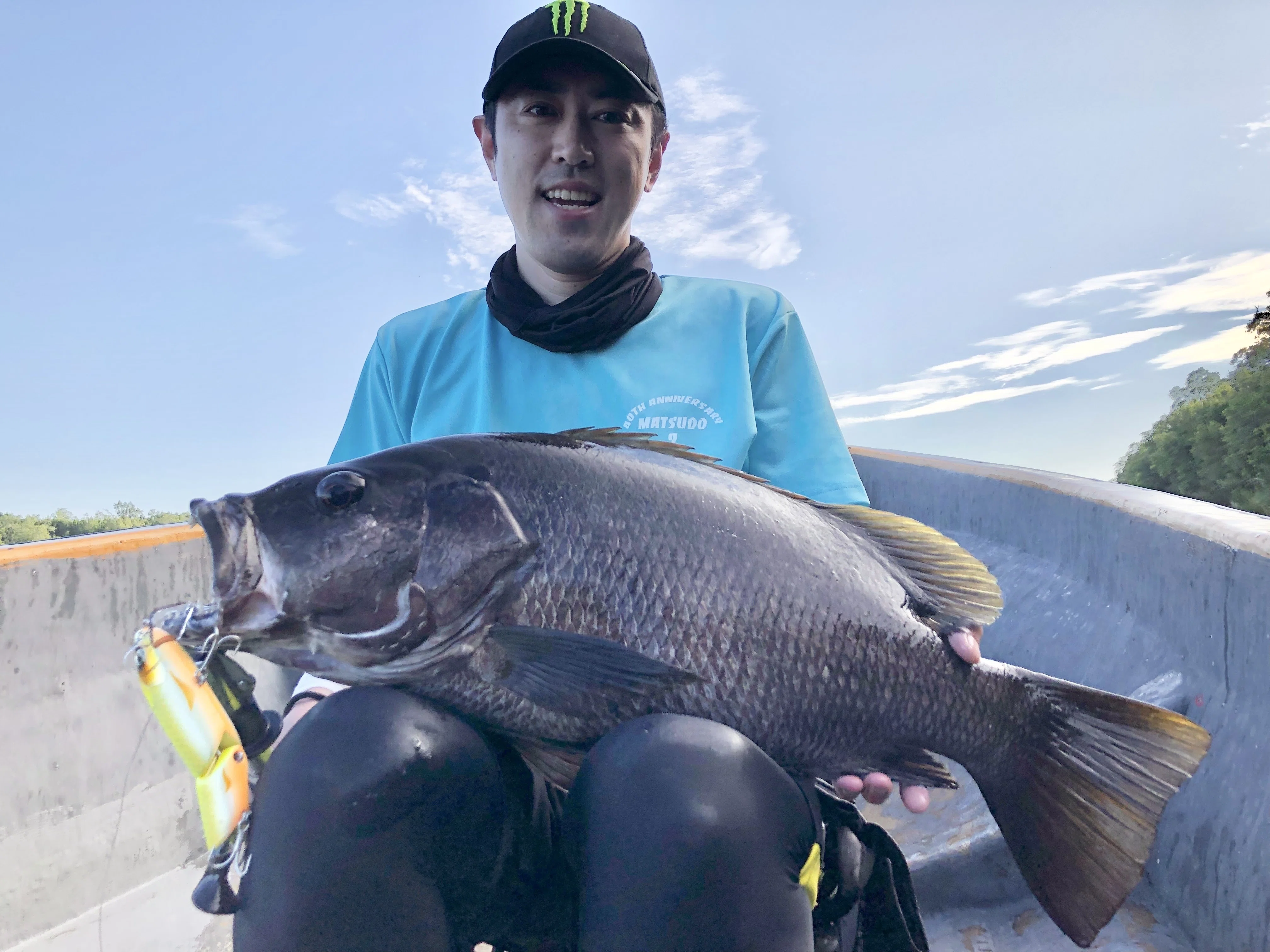 ビッグベイトでもパプアンバスは釣れる」ということを証明した「エバー