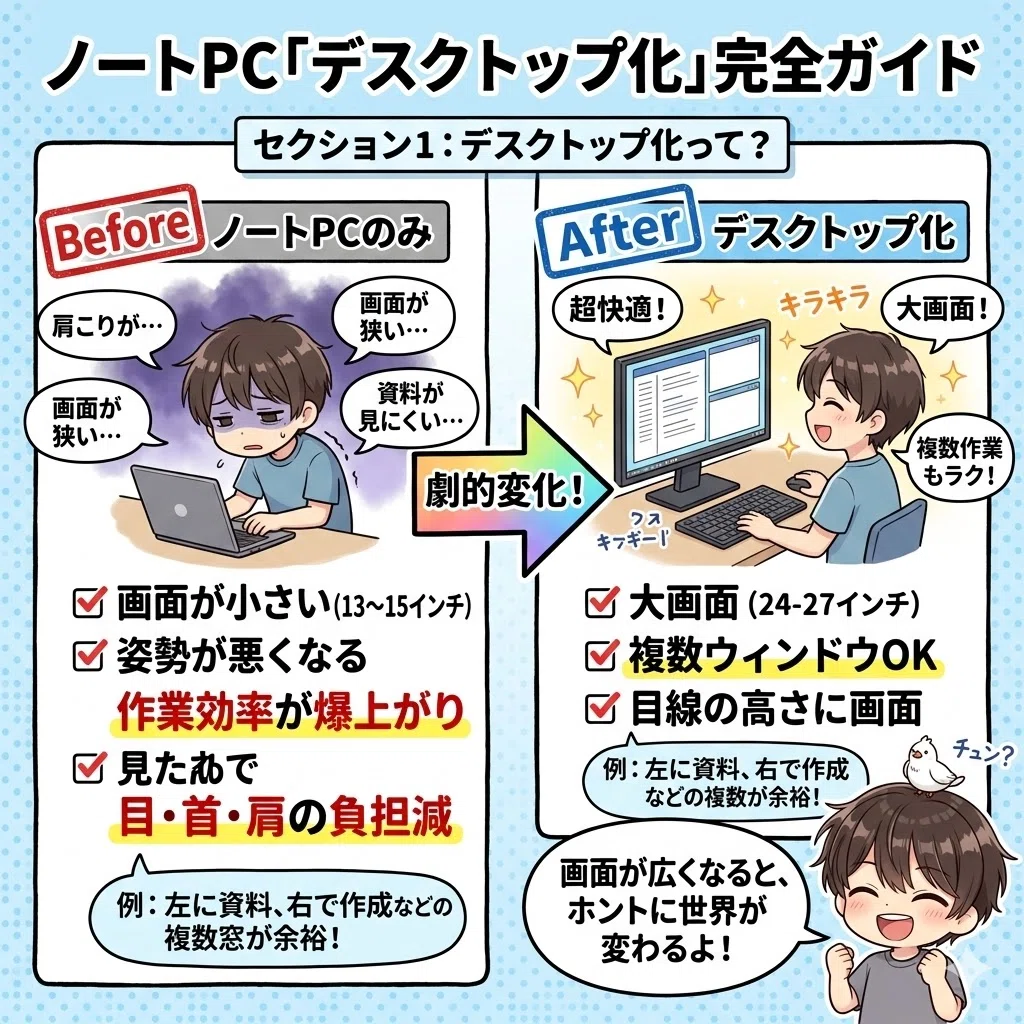 デスクトップパソコン（ご希望であればモニターもお付け致します 