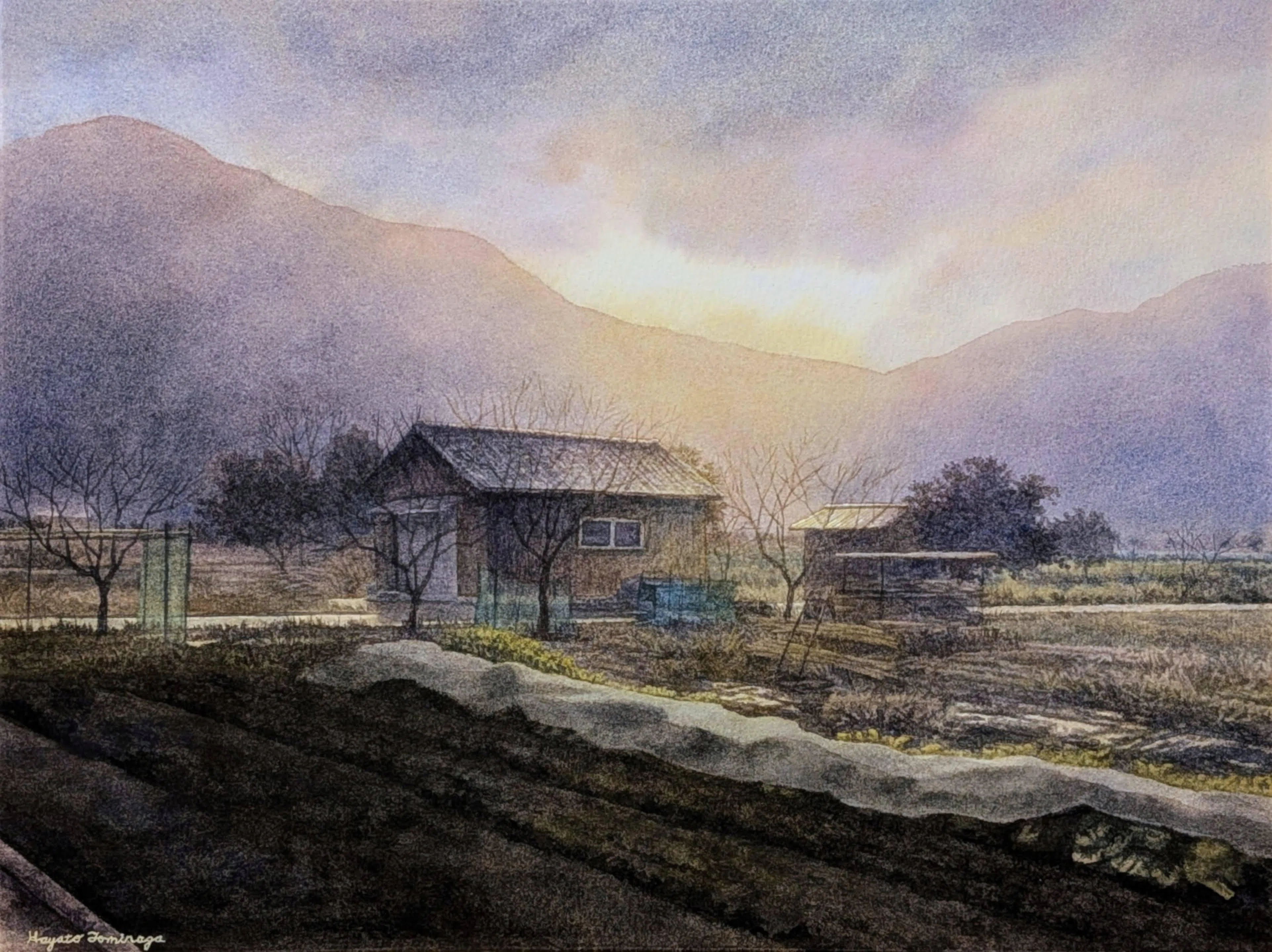 展覧会告知と絵を描くときに意識していること｜富永隼人