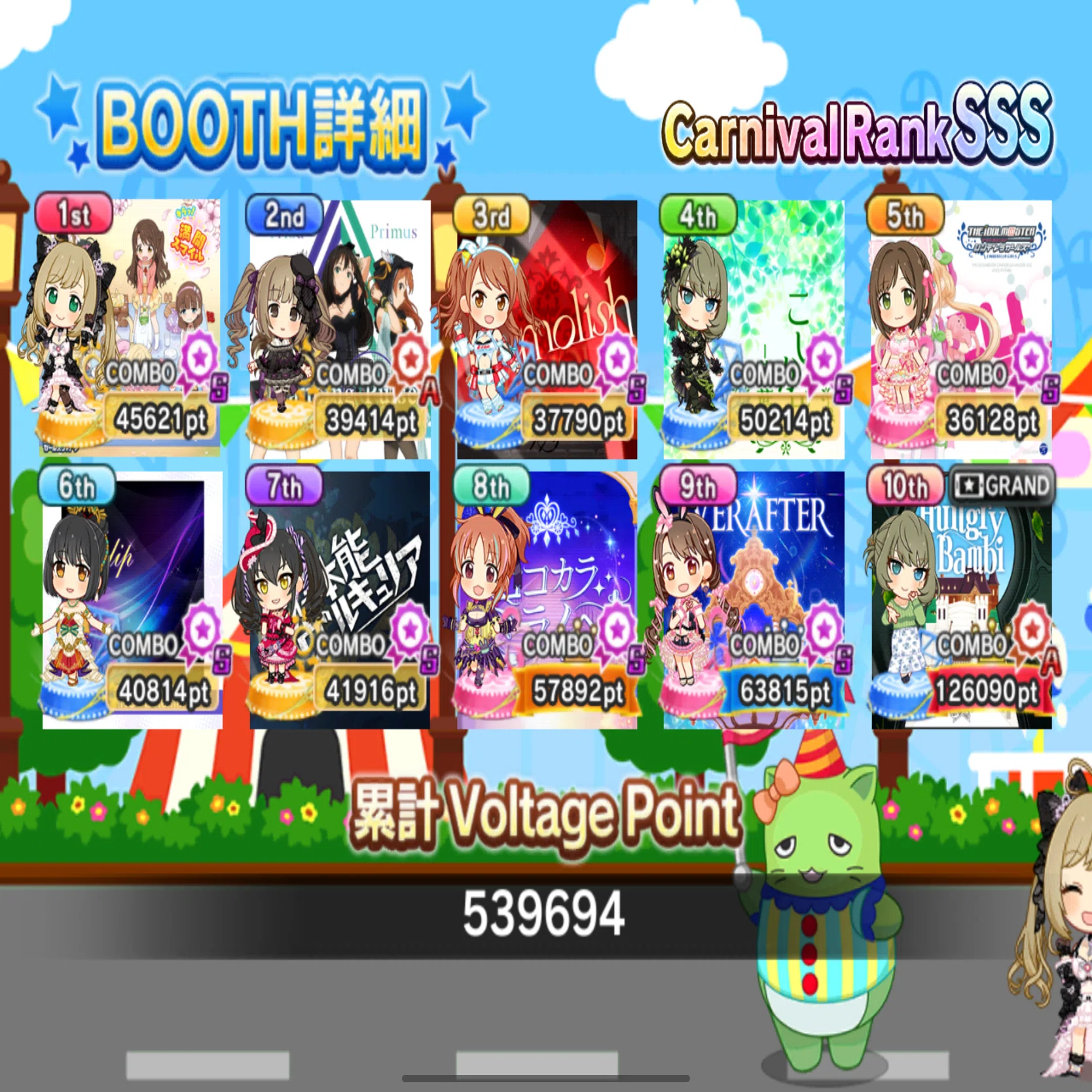 デレステ LIVE Carnival(2026/04) 編成紹介｜文作さん