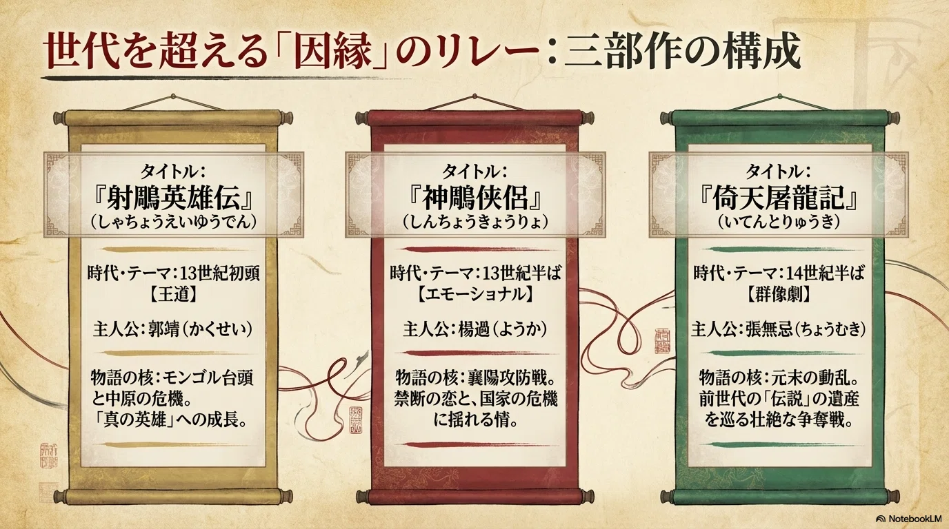 射鵰三部作を知る第1回：【入門編】南宋から元へ、150年を貫く「射鵰三