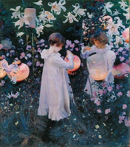 ジョン・シンガー・サージェント、花を集めて、ヴァルテモサ、希少な額装用画集より 植物×アート』の次回予告｜サージェントを知っていますか？｜lovely