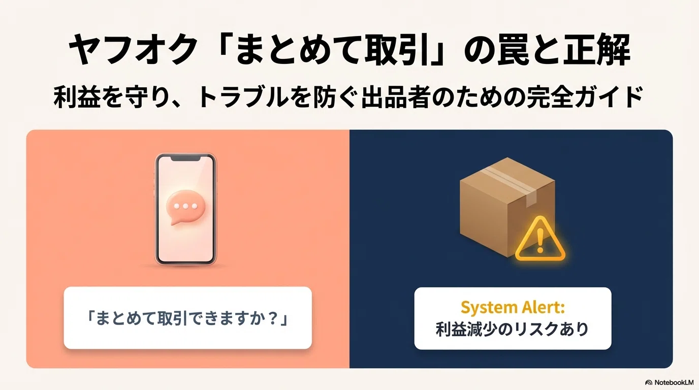 ヤフオクのまとめて取引で送料は安くなる?条件・落とし穴・断り方を ヤフオクのまとめて取引で送料は安くなる?条件・落とし穴・断り方を