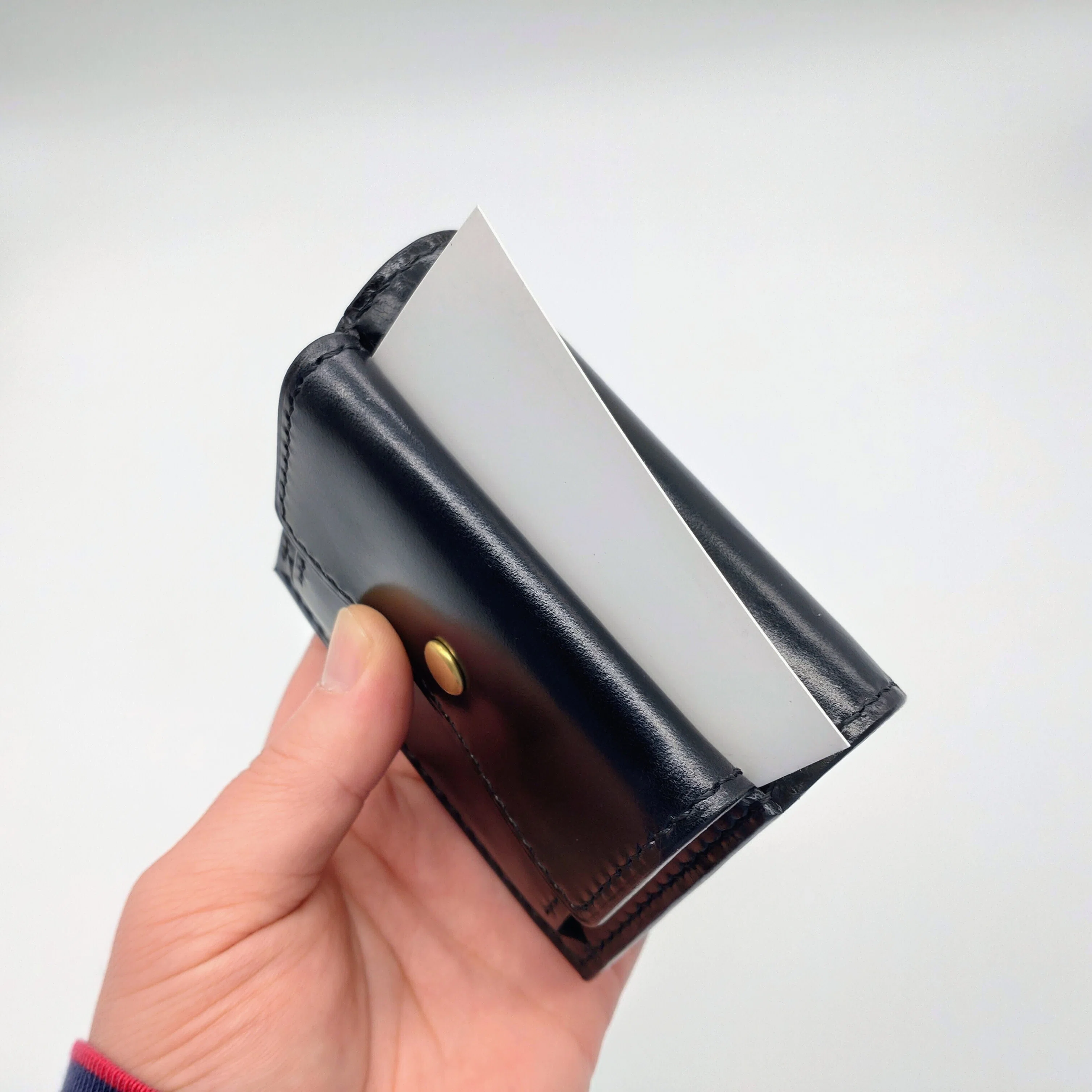 最小で最大限を持ち歩く コンパクトウォレット 本革財布 ゲンコウ