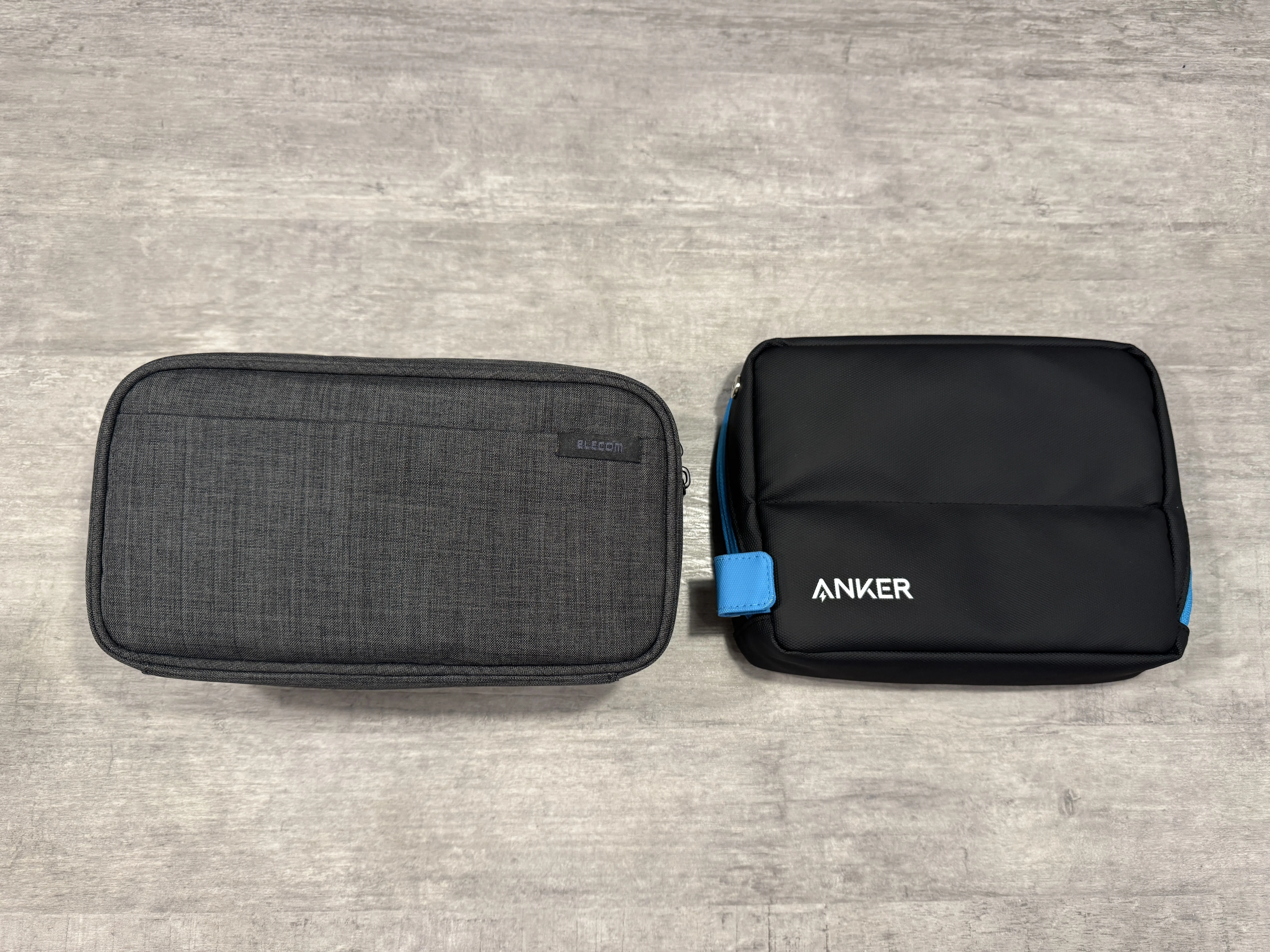Ankerの半額なのに収納力が高いガジェットポーチを買ってみた｜熊テク