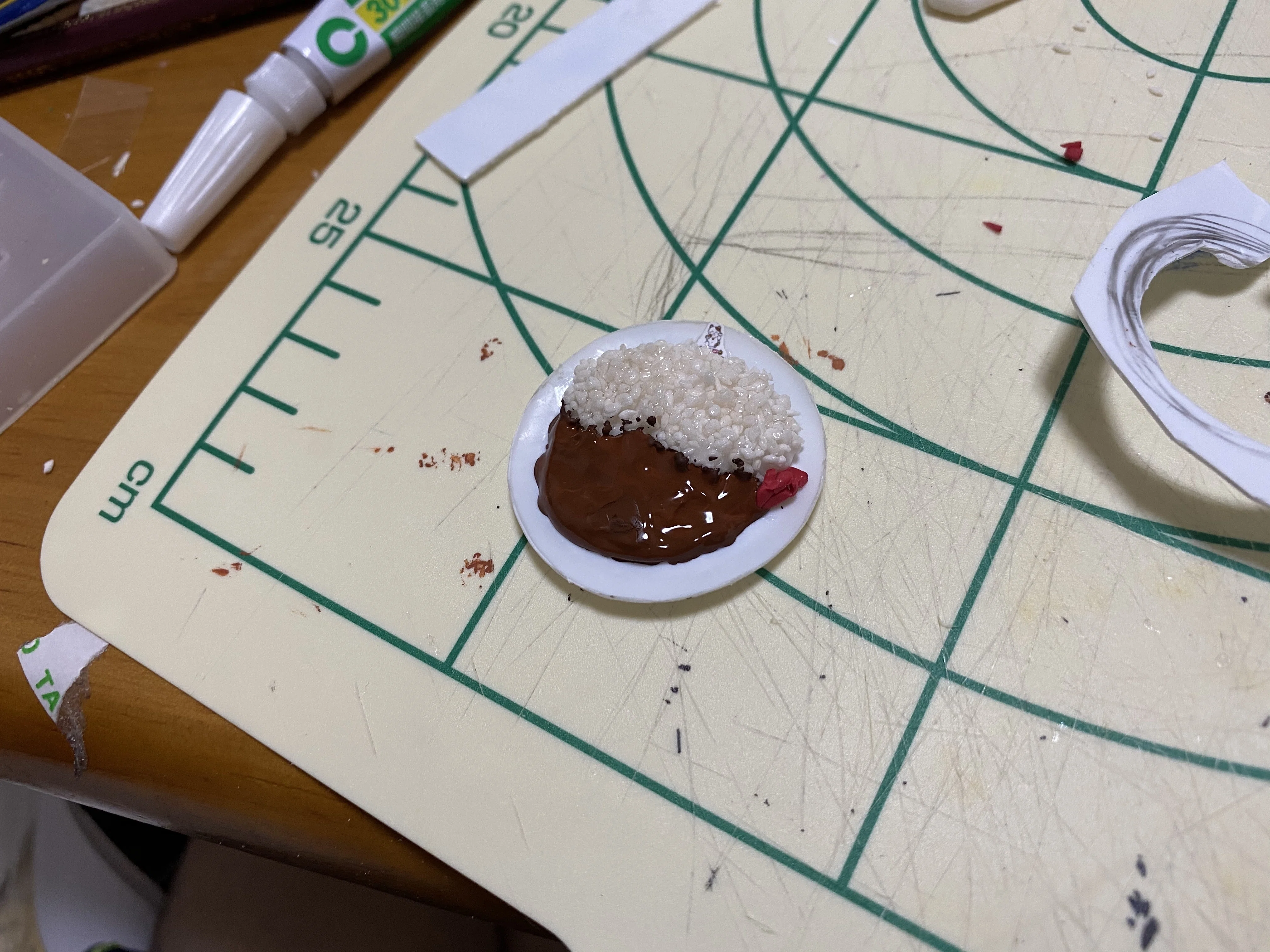 私の''ミニチュア''カレーライスと、試行錯誤の6年間｜とどろきまる