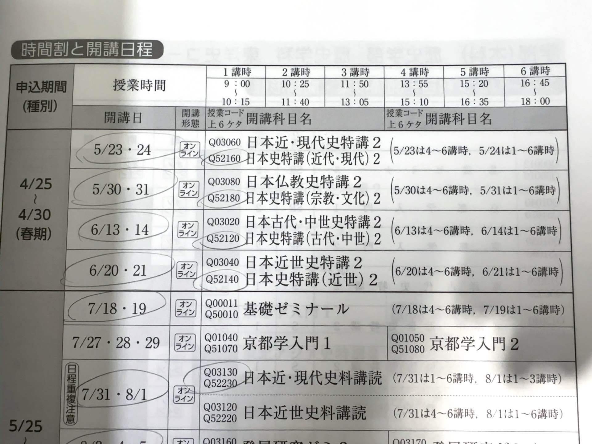 佛教大学通信教育課程 履修計画作成編｜さと