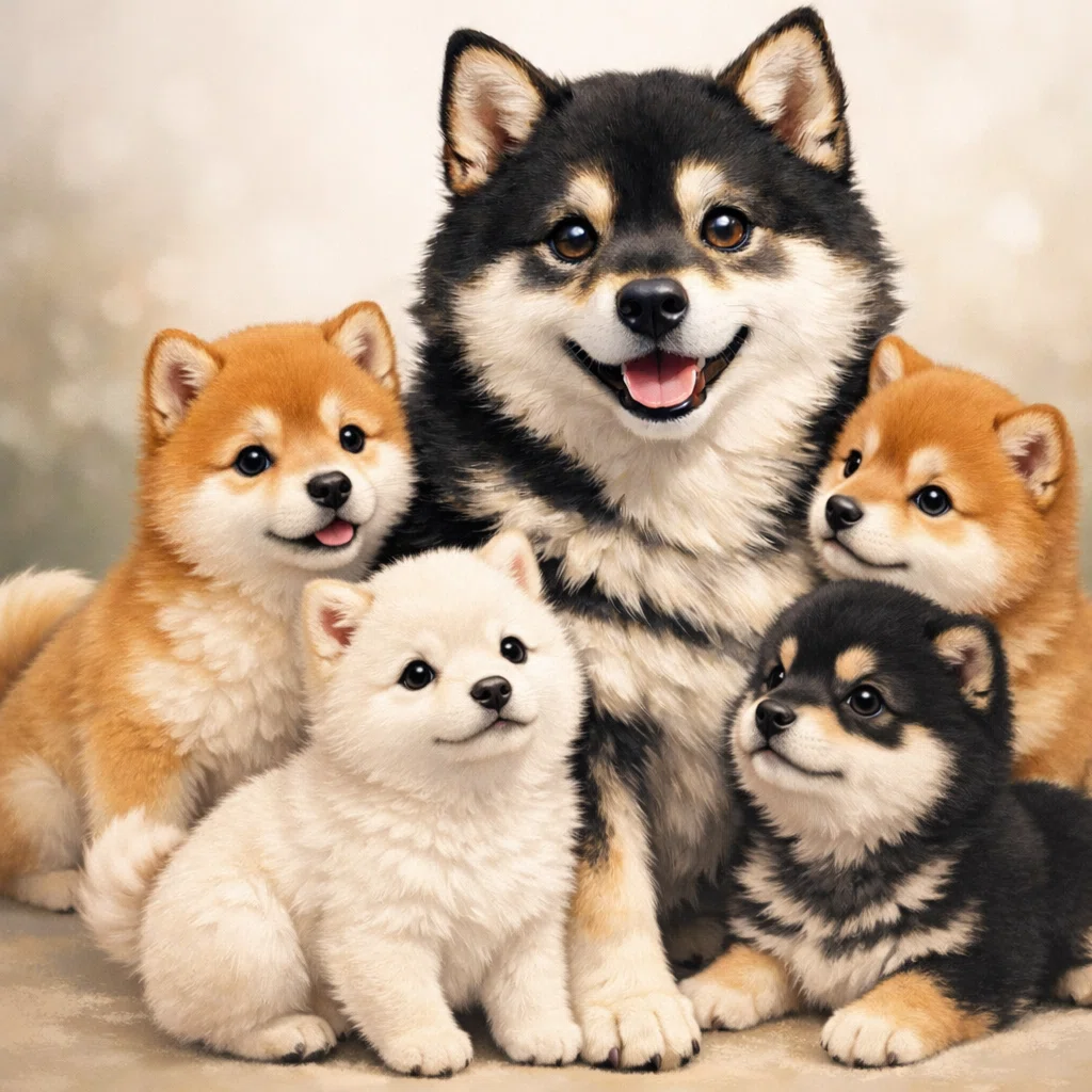 今日は4(し)月8(ば)日＝柴犬の日｜りゅか