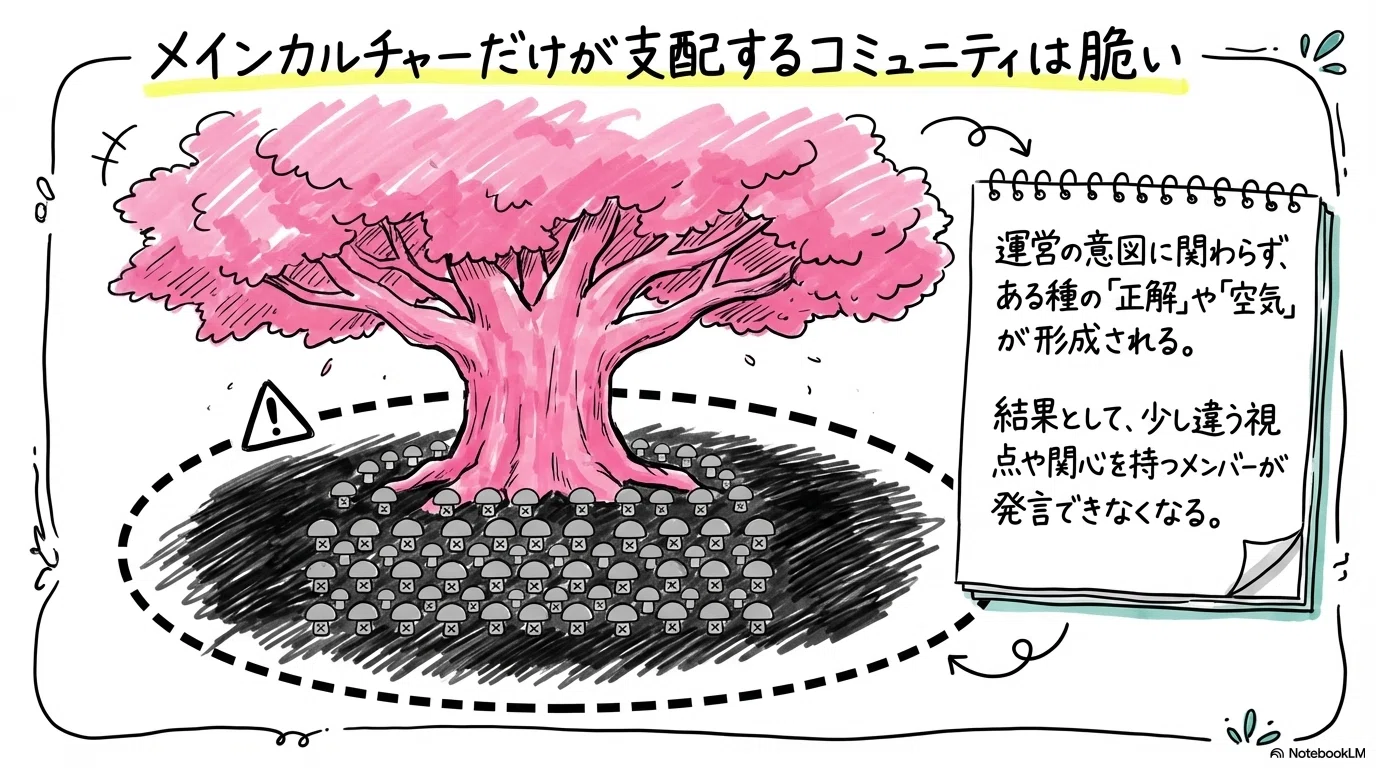 コミュニティ内サブカルチャーのススメ！多様性の庭を目指そう｜黒田