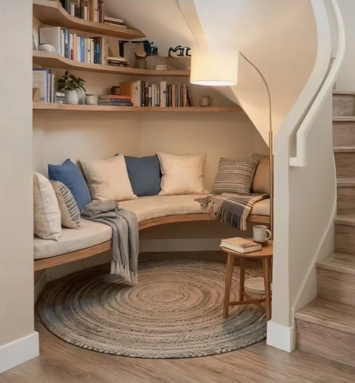 The 'Almost' Home ④: How Would You Use This Space Under the Stairs ...