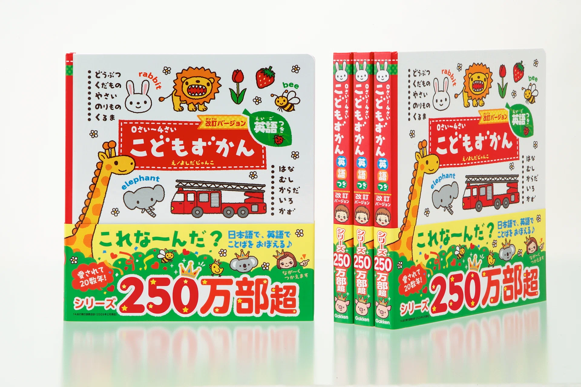愛されて20数年―デビュー作『0さい～4さい こどもずかん英語つき』が