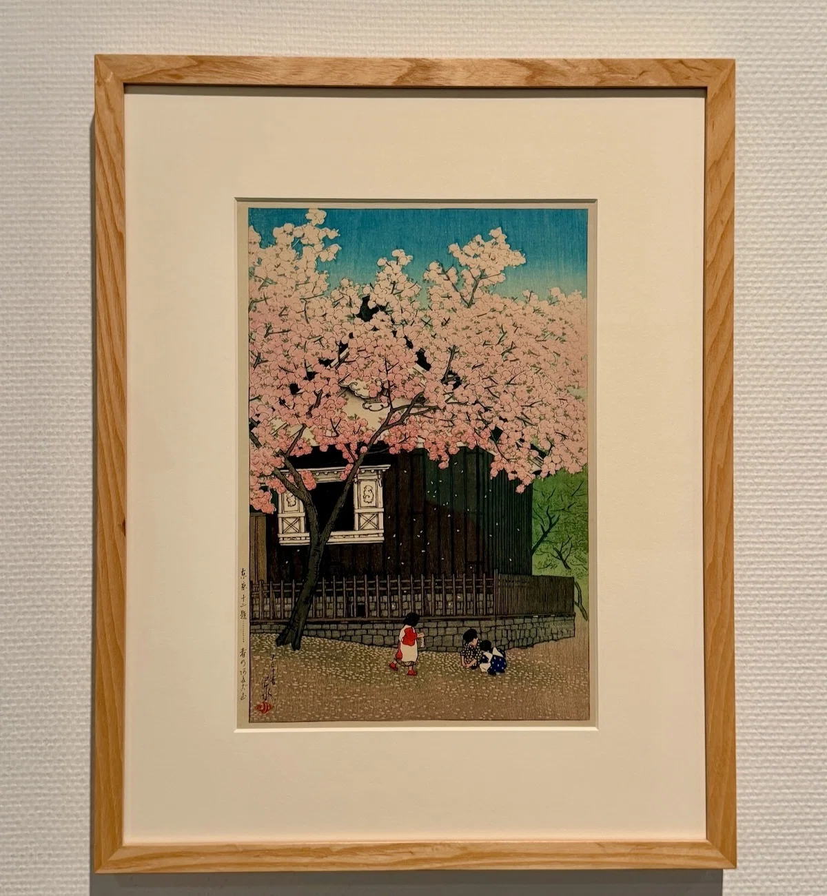 【模写】【複製】工芸画　川合玉堂　谿村春晴図　穏やかな季節の移ろい　Z182 Amazon.co.jp: 川合玉堂『春潤』高精彩工芸画+手彩 風景画 風俗画 桜