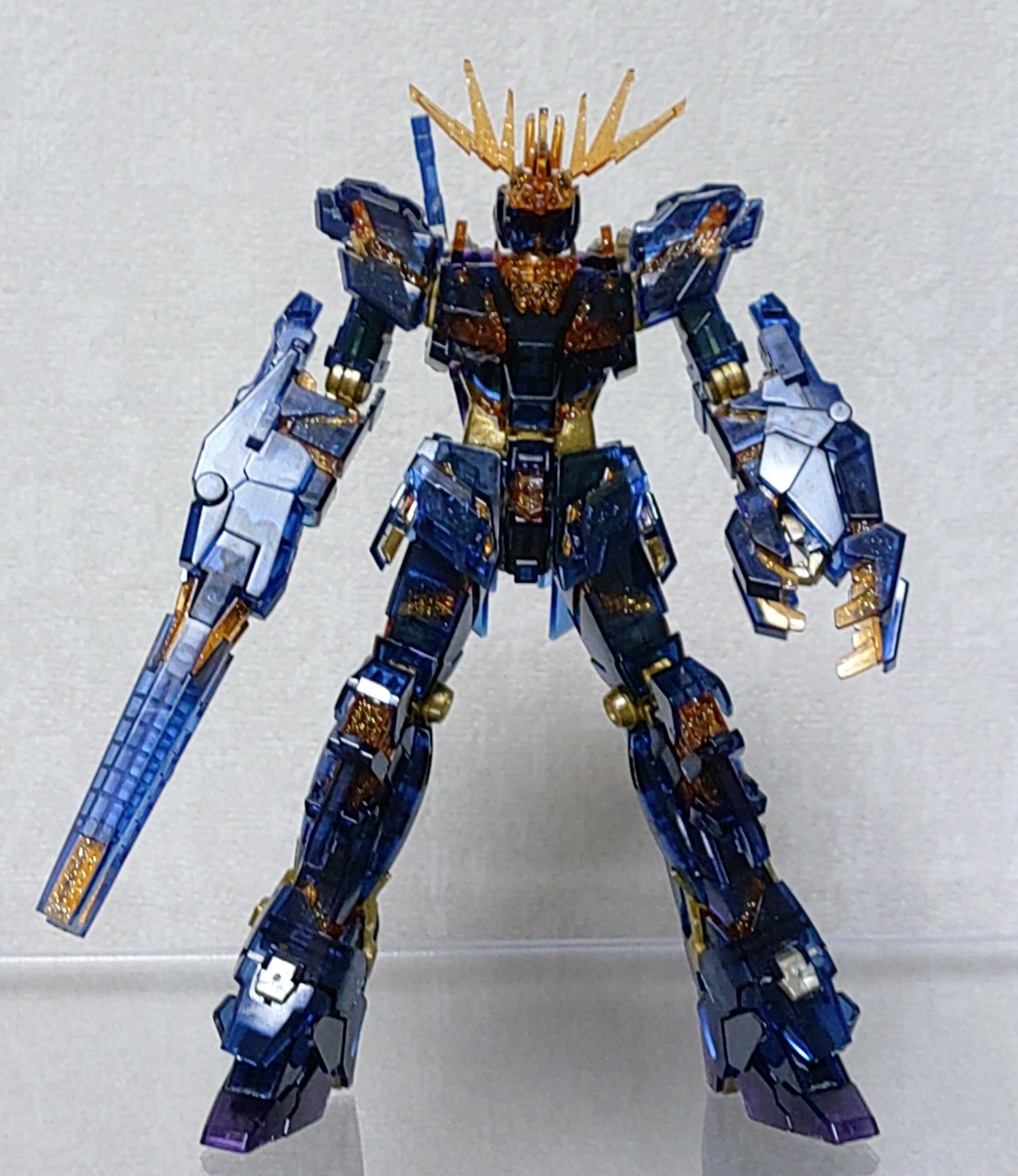 バンシィ HGUC 1/144 デストロイモード 劇場限定クリアバージョン
