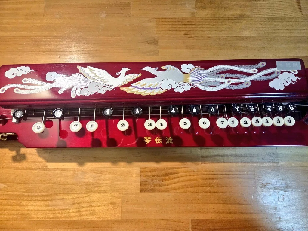 大正琴】｢新しい大正琴🩷琴伝流｢鳳凰｣✨｣｜【花咲 愛実(旧:HANA