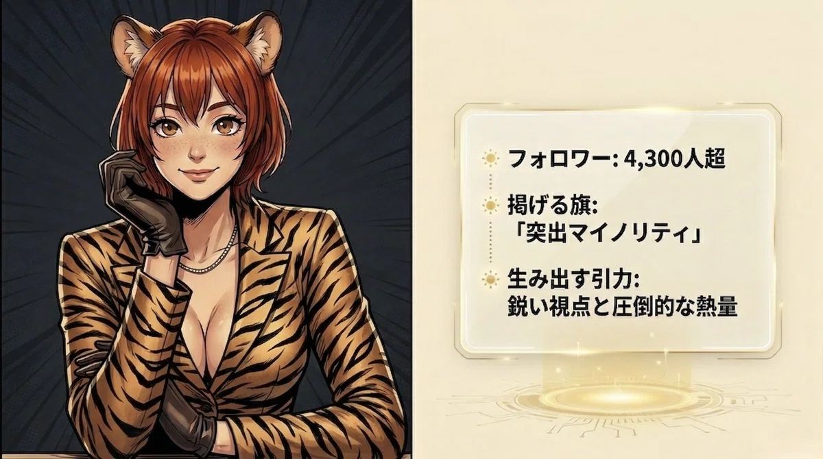突出マイノリティ まなつ