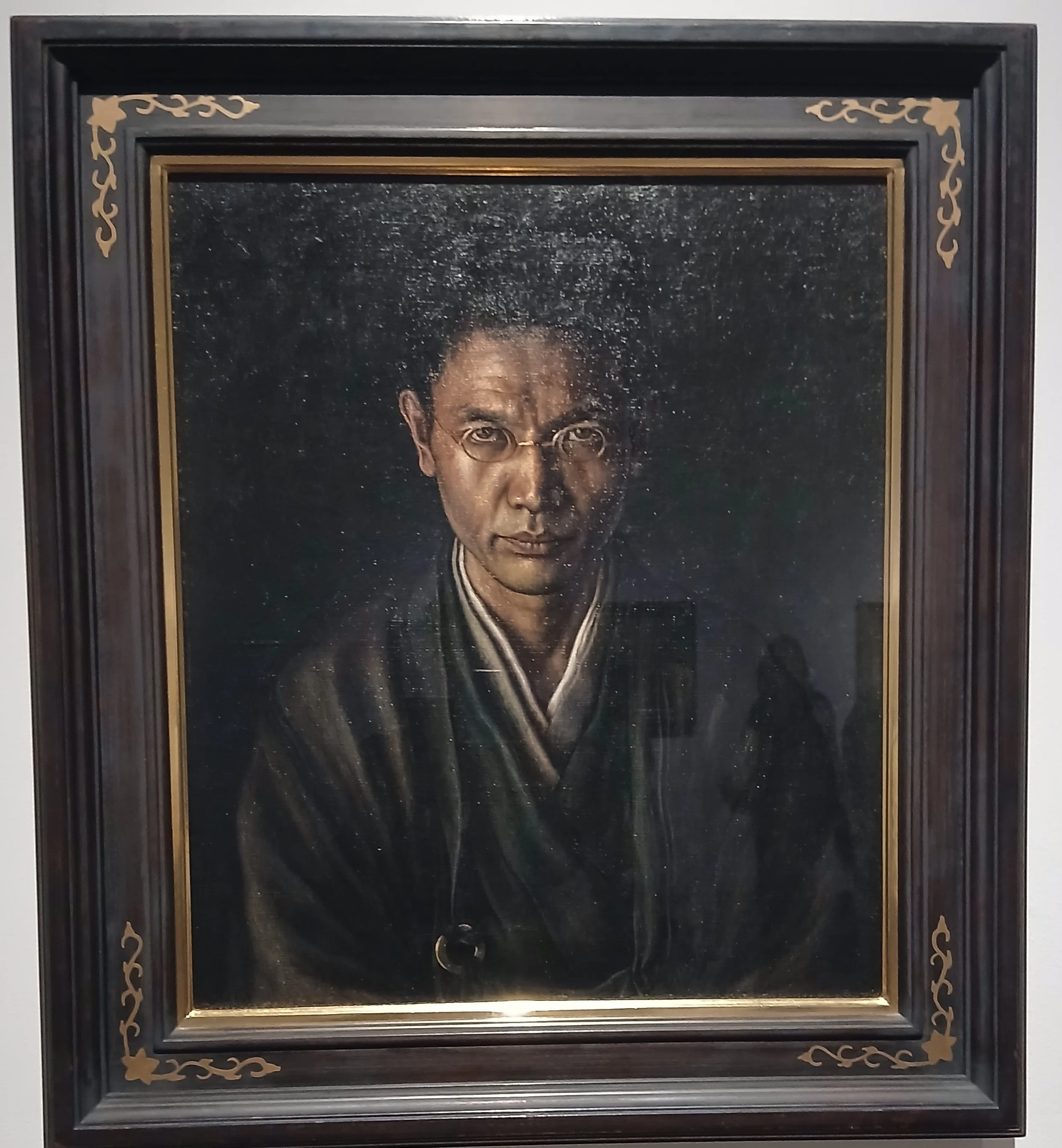 奥野北雄 孫次郎 真作 二元会常任委員審 s20油彩画 高島野十郎展＠中之島美術館｜碧緑（あおみどり）