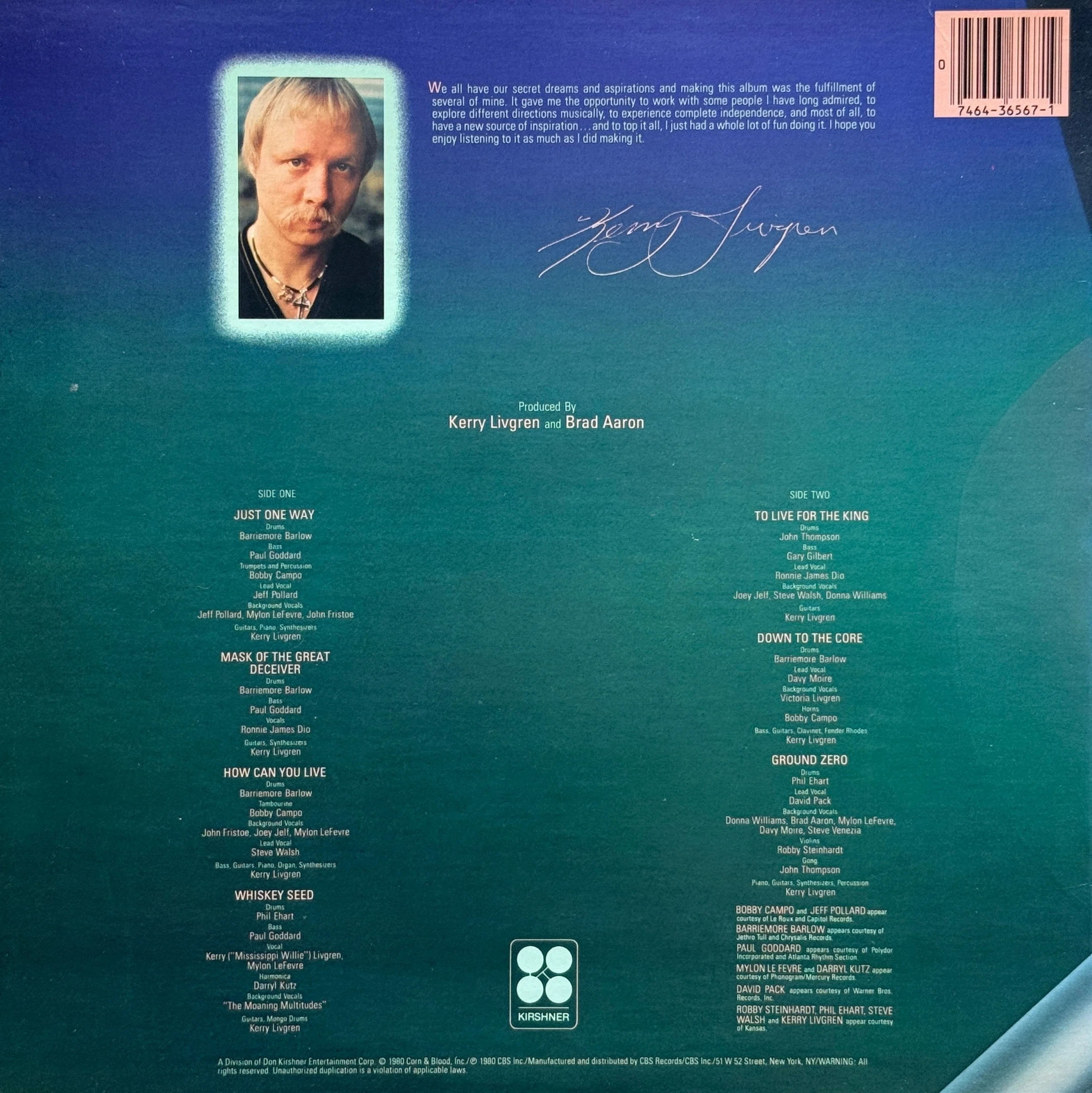 闇の支配者』という嘘――Kerry Livgren『Seeds of Change』訂訳｜店長 