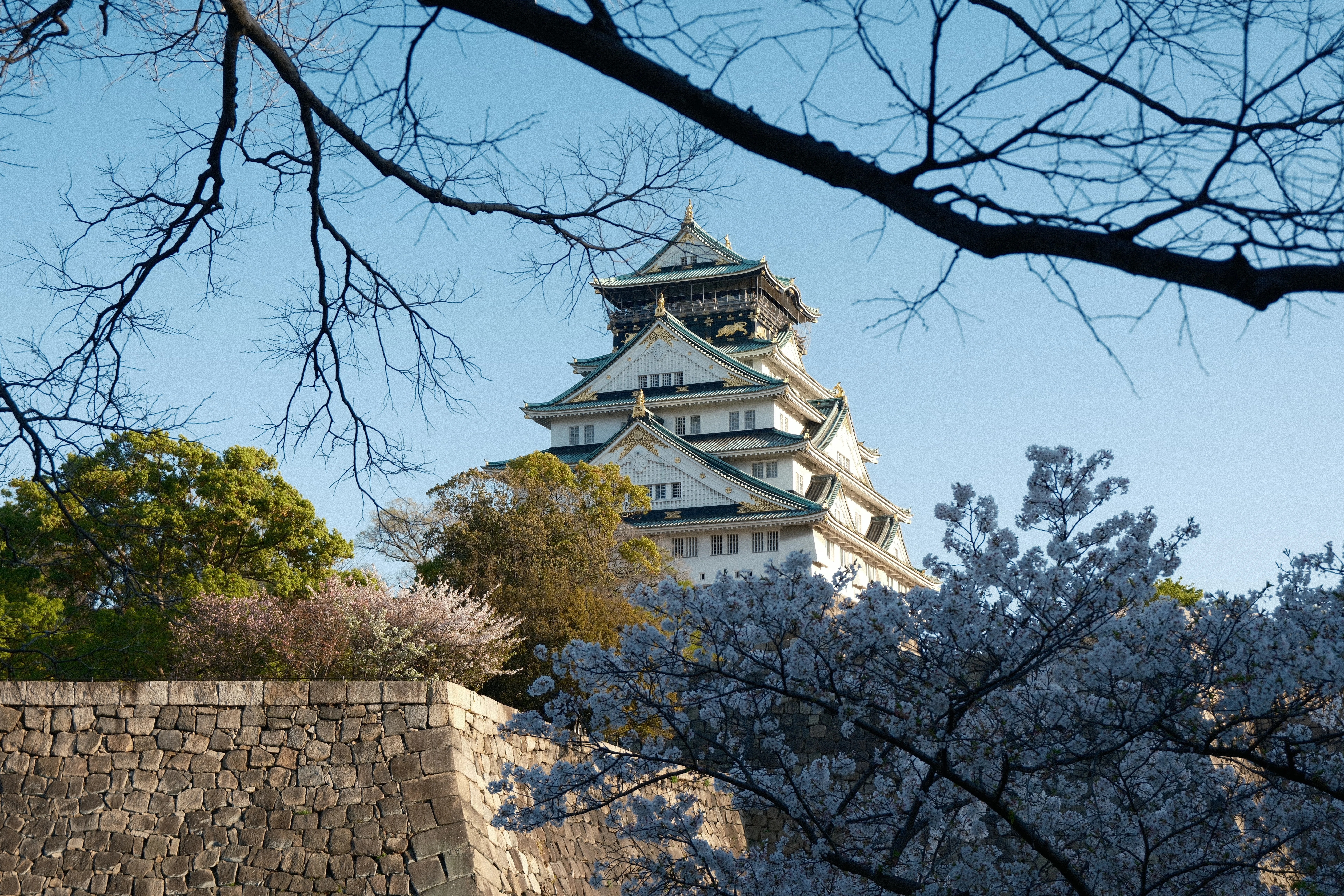 大阪城へ🏯｜ブラック