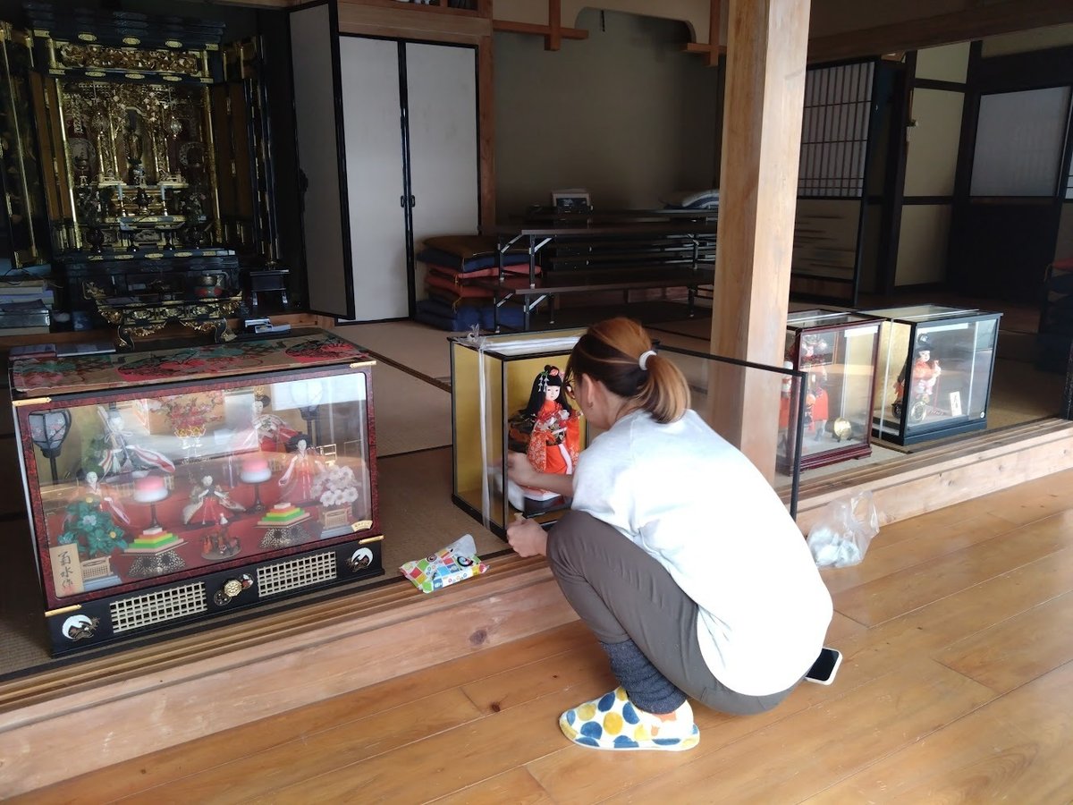 「遅ればせながら雛人形」（手作りひな壇）｜ryuko