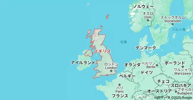 5位：イギリス