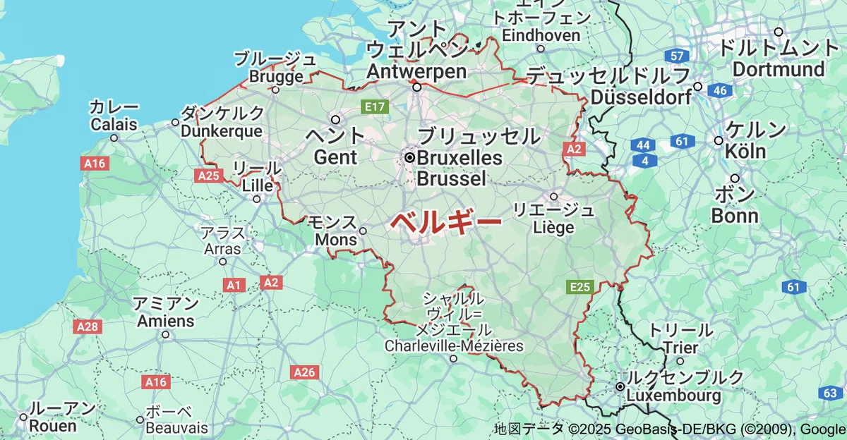 18位：ベルギー